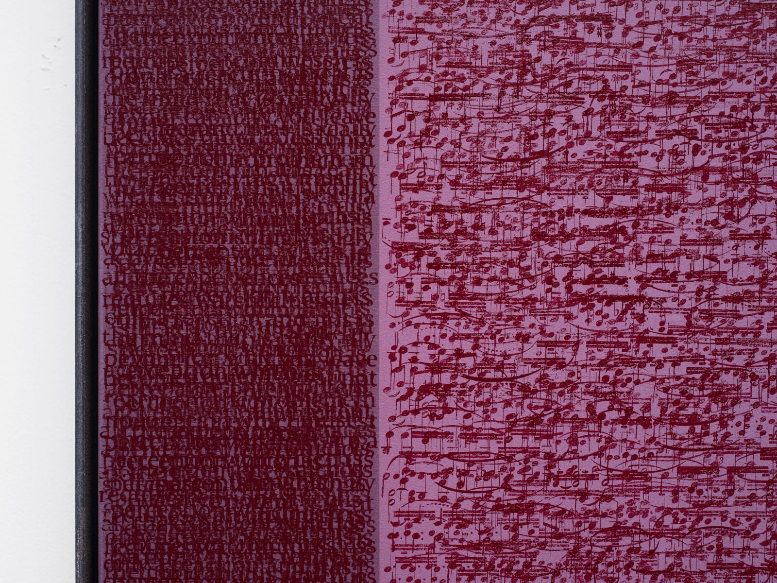 Idris Khan, A thought adds its drop, 2025