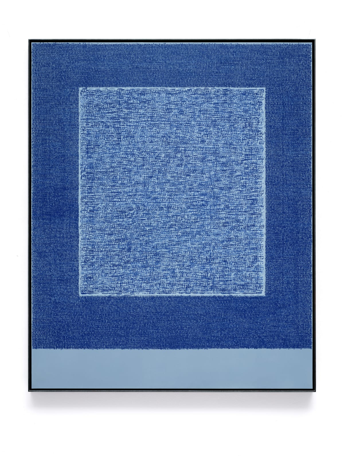 Idris Khan, A line between suffering and bliss, 2024