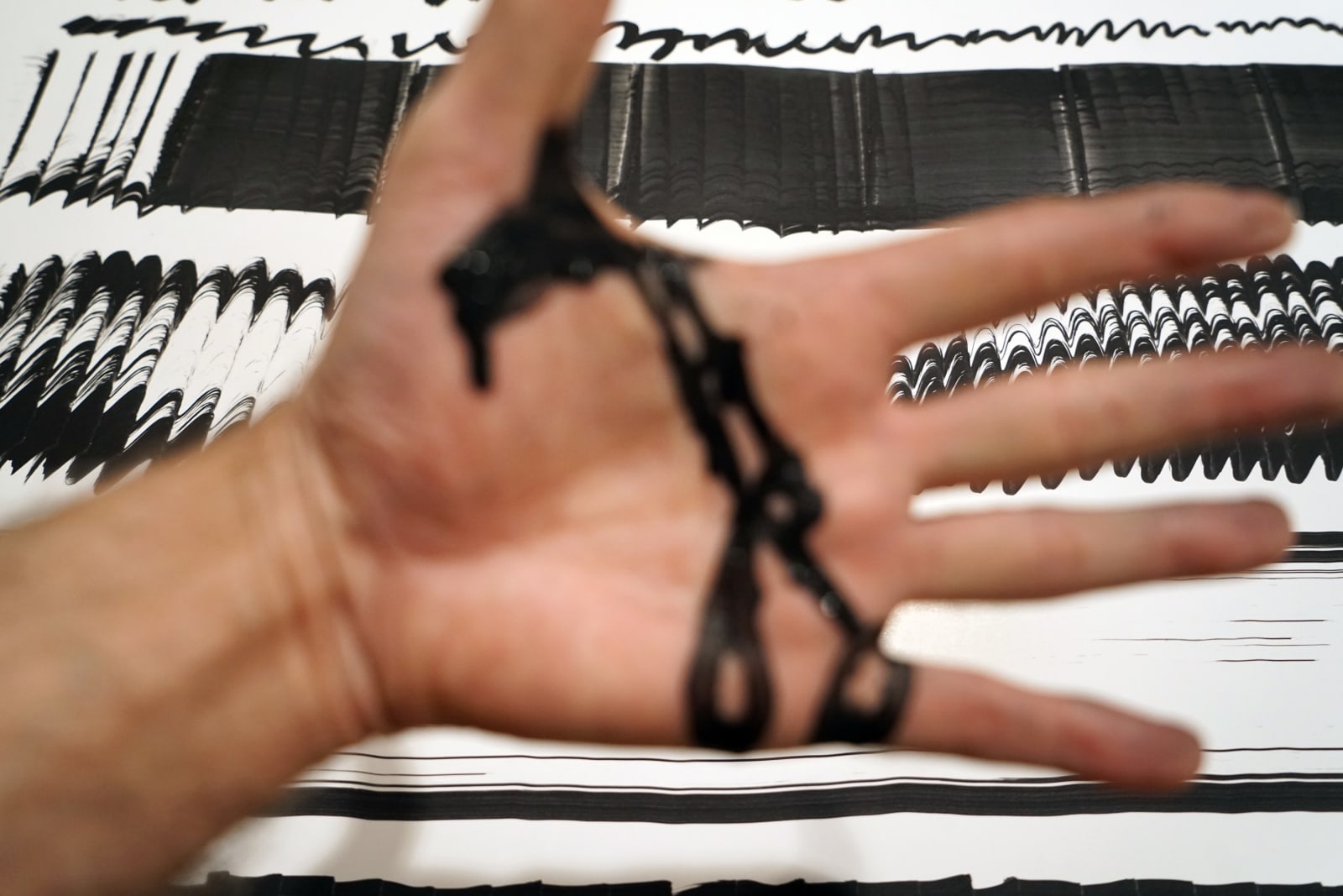 Juan Uslé, Tatuaje y Prueba, NY, 2018