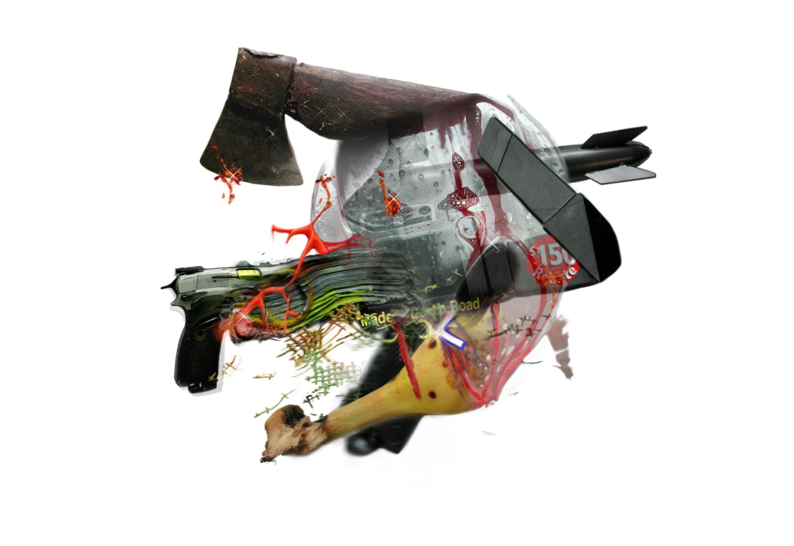 Fabian Marcaccio, Actant, 2013