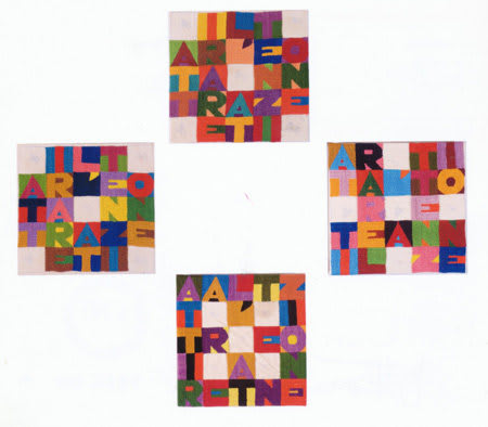 Alighiero E Boetti, Attirare l´attenzione, 1985