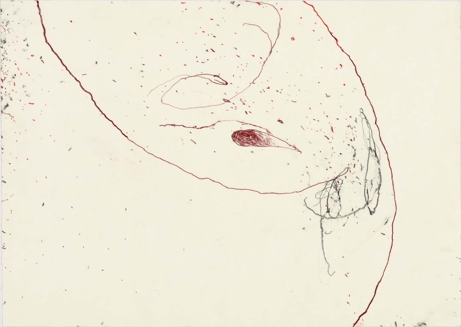 Z749_2018__Lichtsaat__Bleistift_und_Farbstift_auf_Papier_42x60,5cm