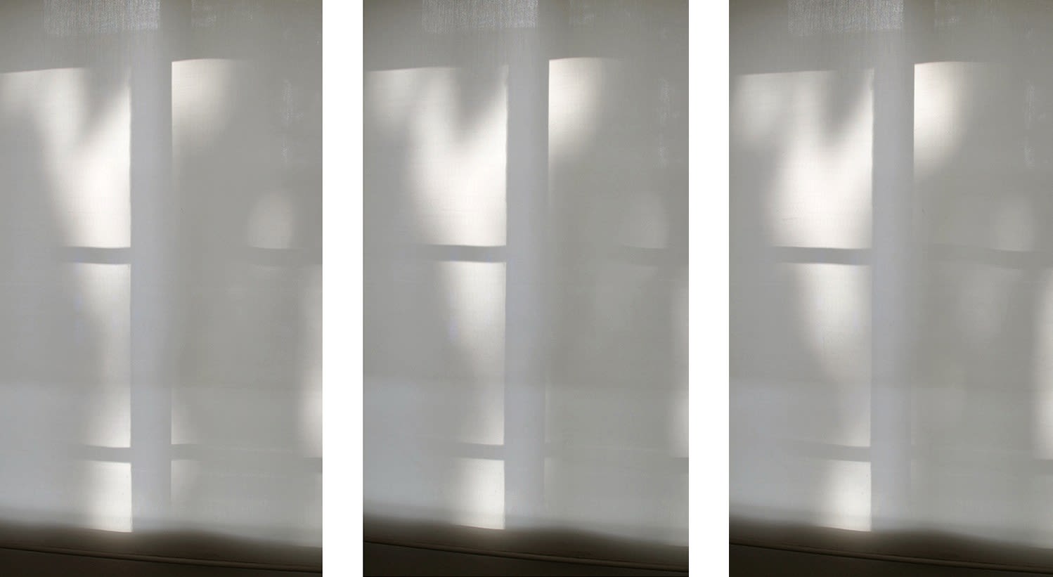 Juan Uslé, Breathing Window #1 #2 #3, 2015