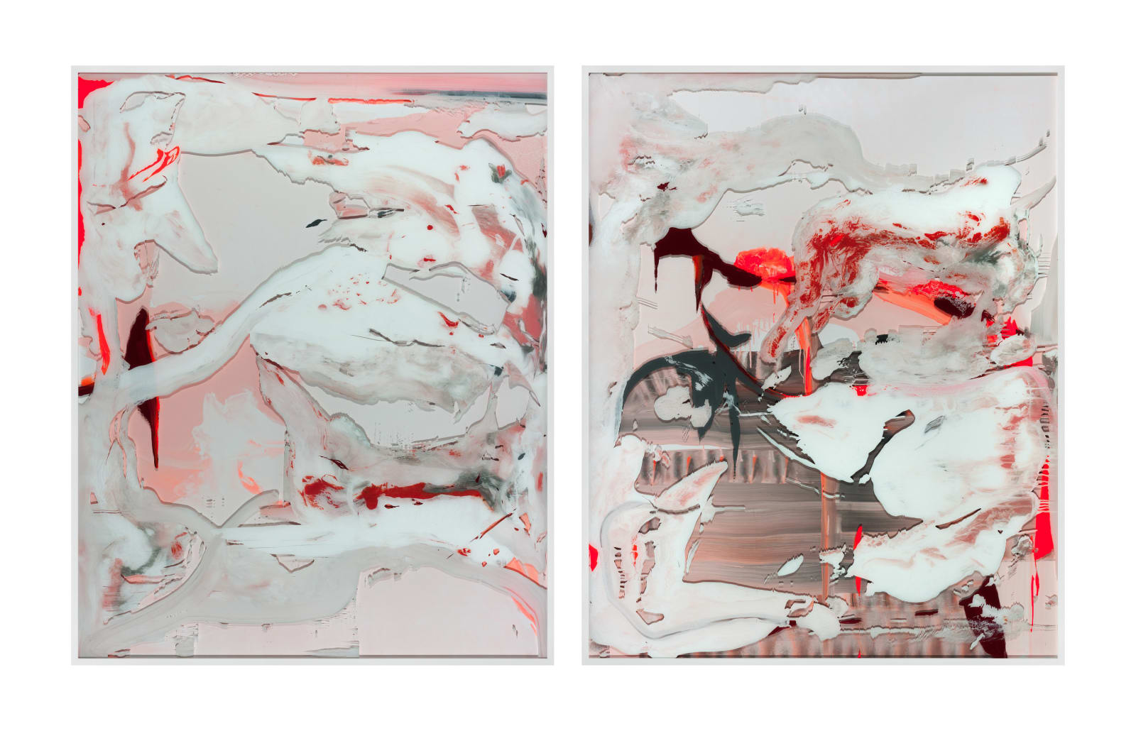 Michael Müller, Nr. 3 & 4, The shoulder on which to bear time, 2019/2020