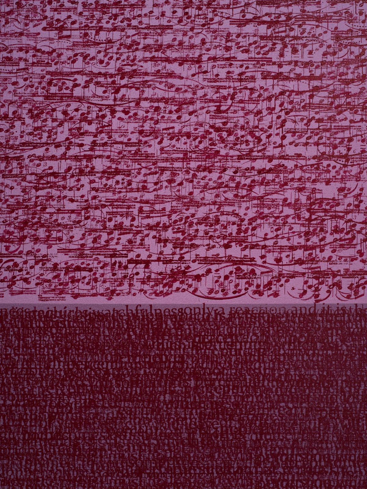 Idris Khan, A thought adds its drop, 2025