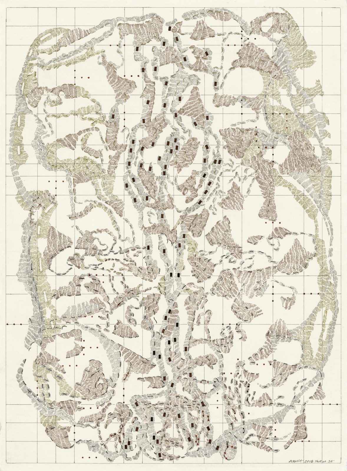 Dieter Appelt, Partitur No. 35, 2018