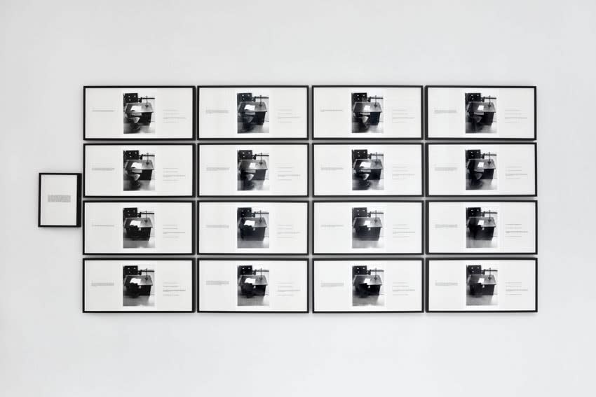 Victor Burgin, Performative Narrative, 1971