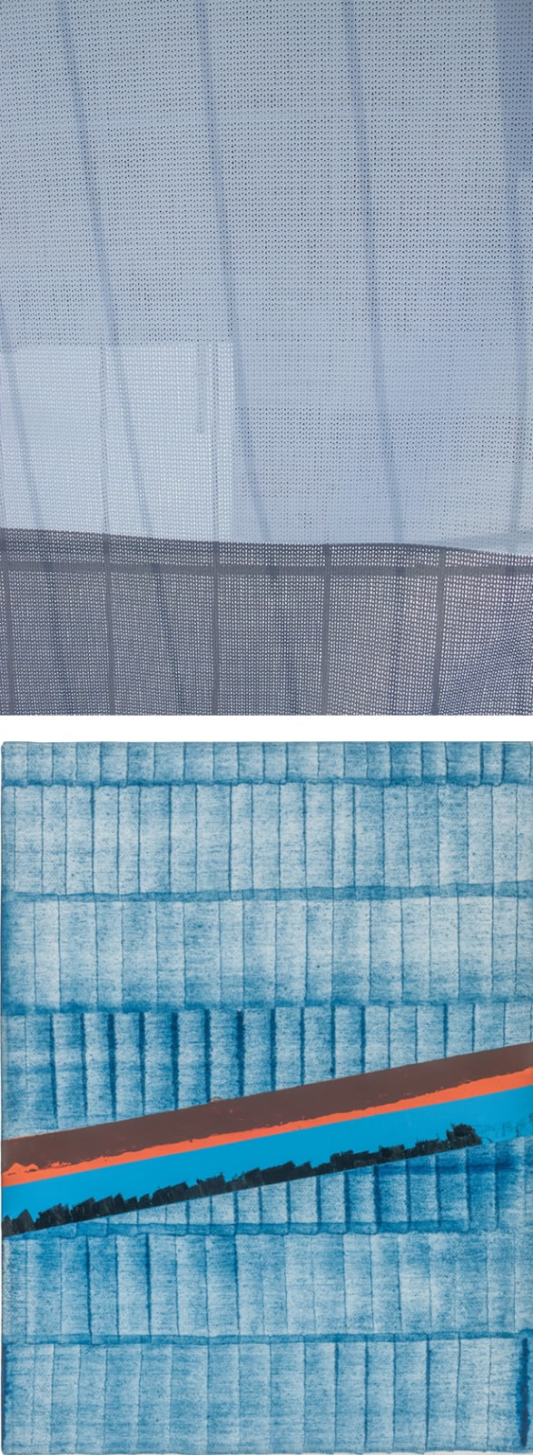 Juan Uslé, Window on Window, NY, 2014 - Creciente, Benissa, 2018, 2014/2018