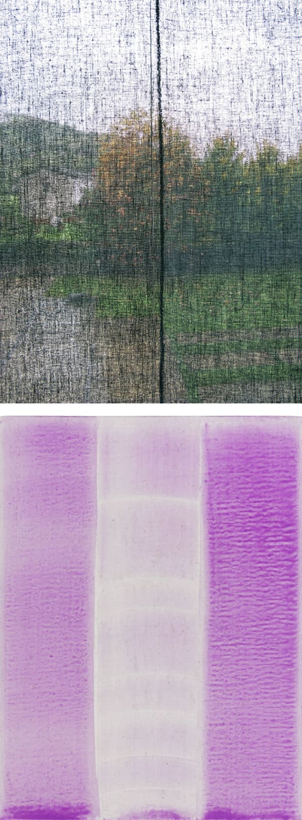 Juan Uslé, La Entrada, Saro, 2007 - Expandida, Benissa, 2018, 2007/2018