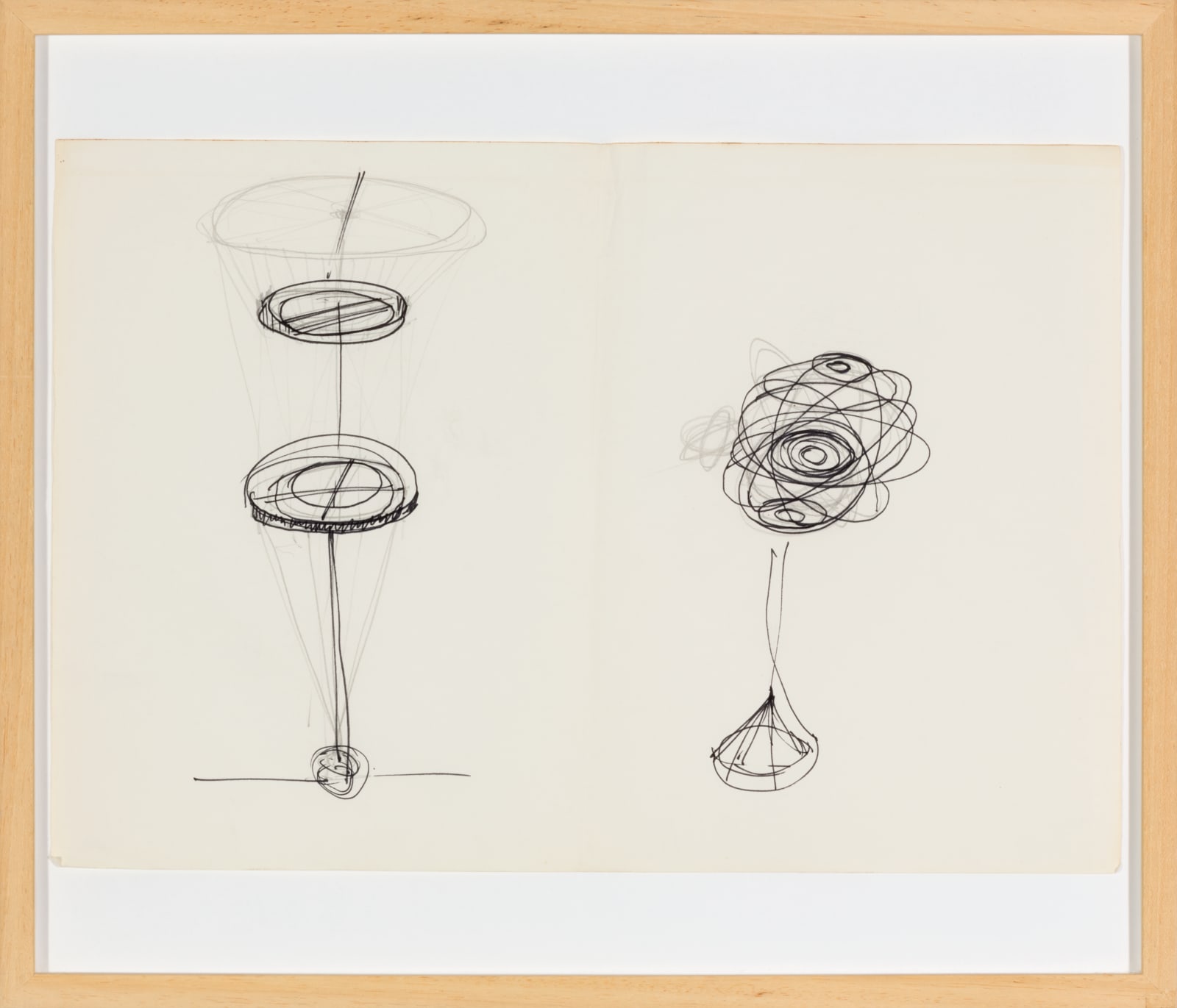 Gordon Matta-Clark, Sky Hook (study for a balloon building), 1978