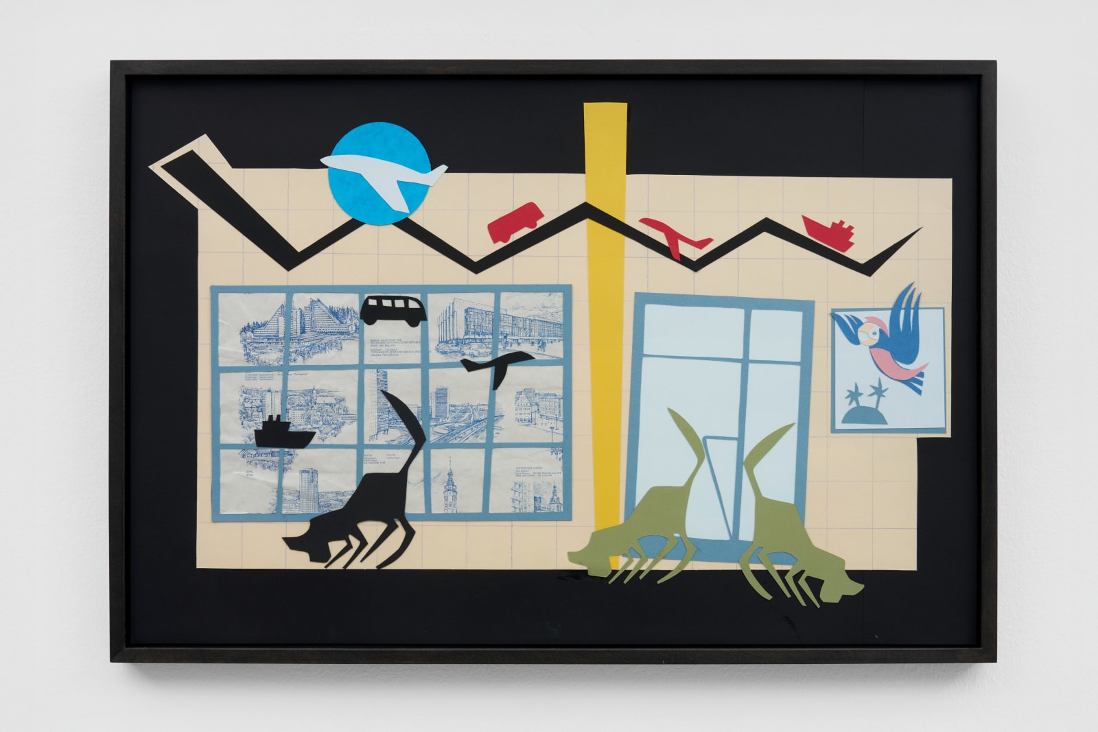 Julian Irlinger, Untitled (black dog), 2025