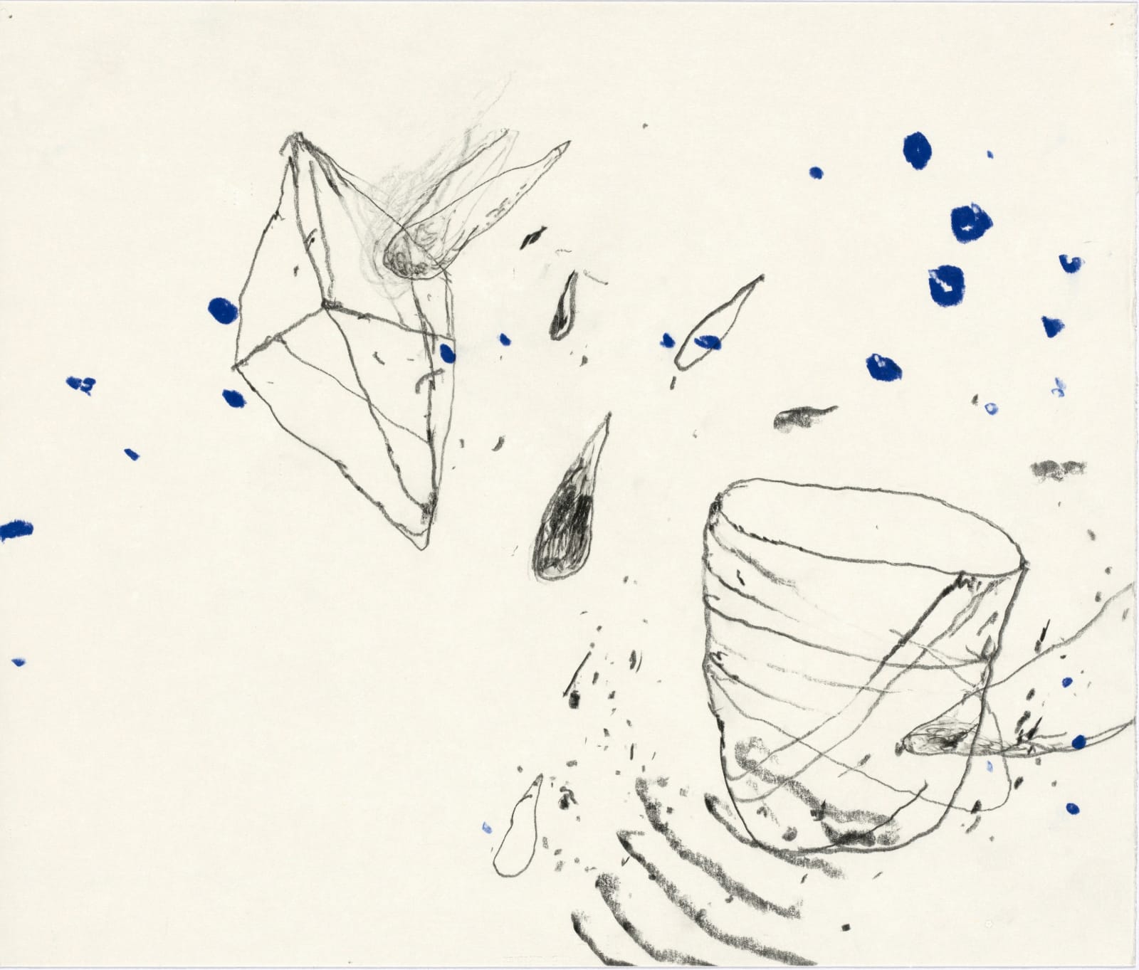 Z639_2014__Aufwachraum__Bleistift_und_Farbstift_auf_Papier_29,5x35cm