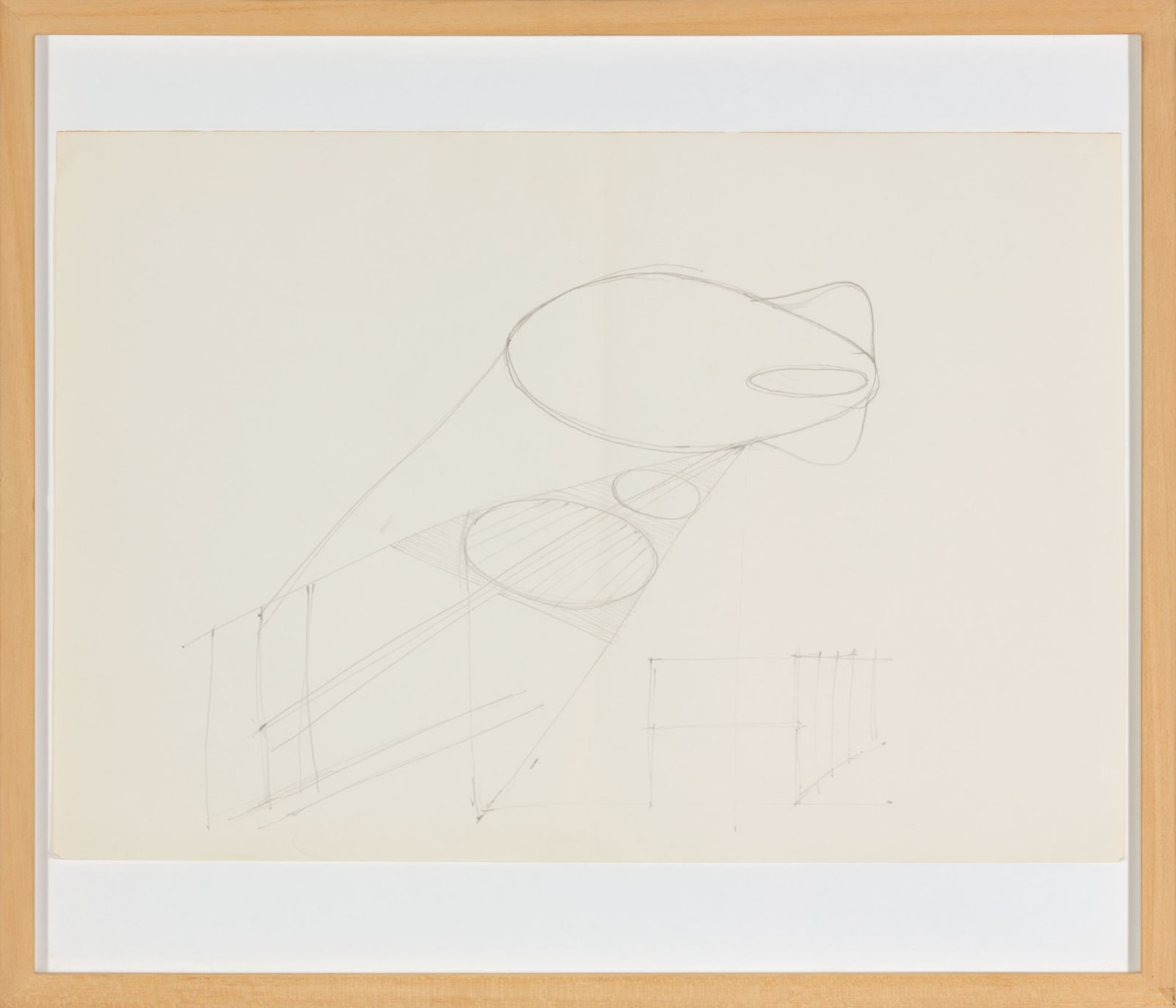 Gordon Matta-Clark, Sky Hook (study for a balloon building), 1978