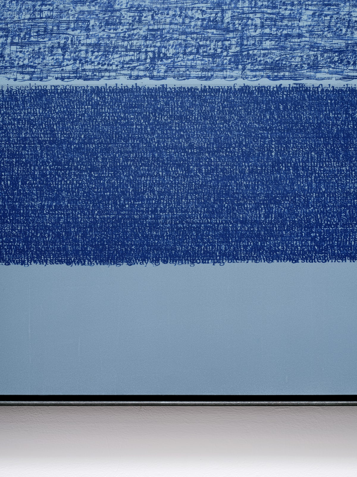 Idris Khan, A line between suffering and bliss, 2024