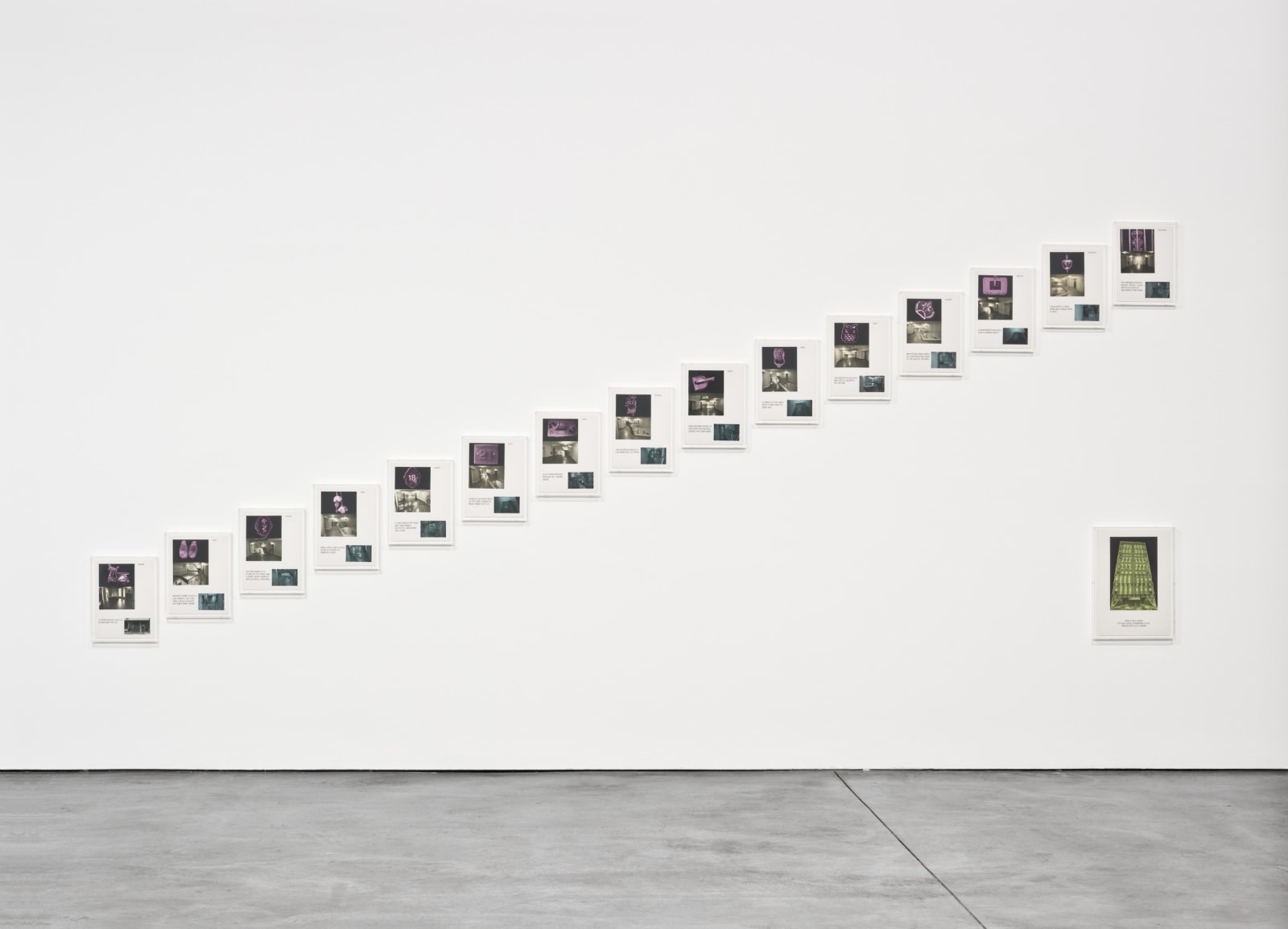 Stephen Willats, Wall Walk, 1993
