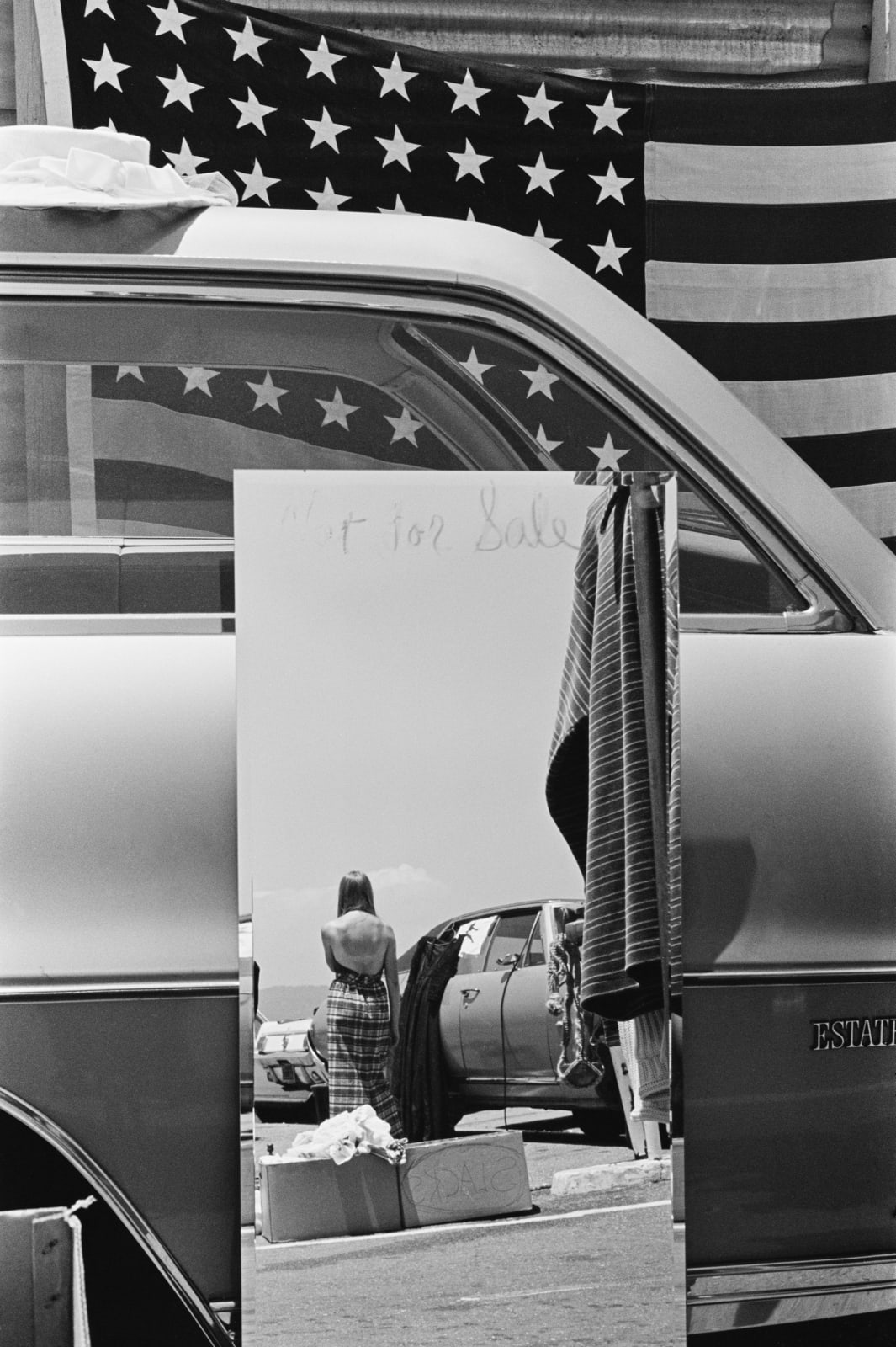 Mimi Plumb, The White Sky #49, Girl in the Mirror, 1972