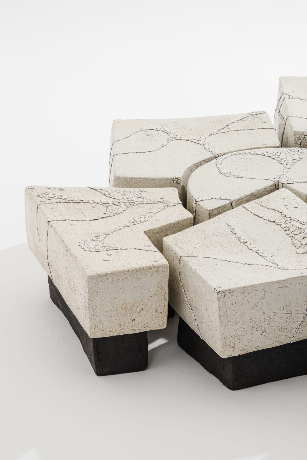 Agnès Debizet, "Aztèque" coffee table, 2025