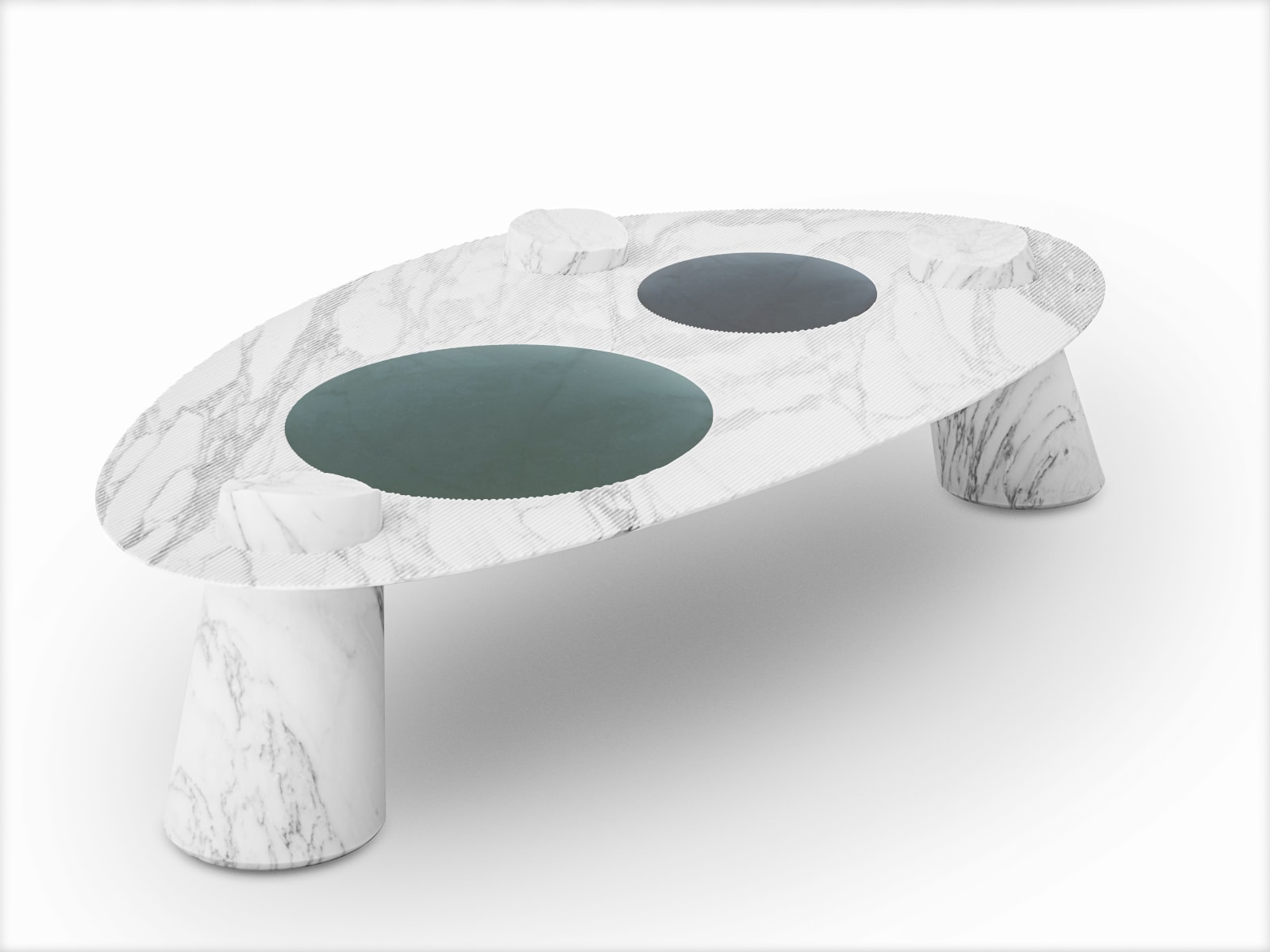 Emmanuel Babled, "Roho" coffee table, 2024