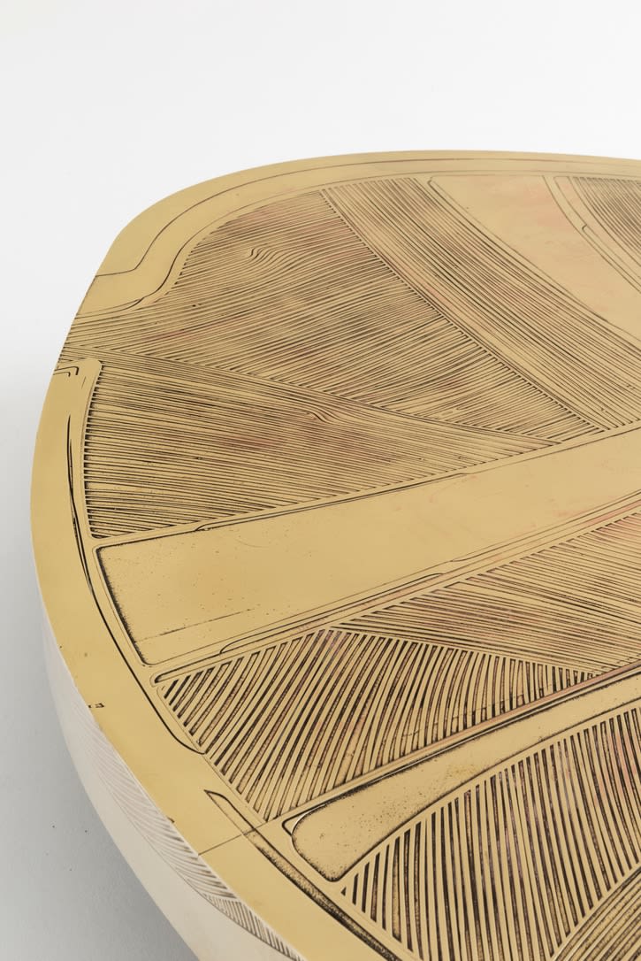 Emmanuel Jonckers, "Empreinte" coffee table