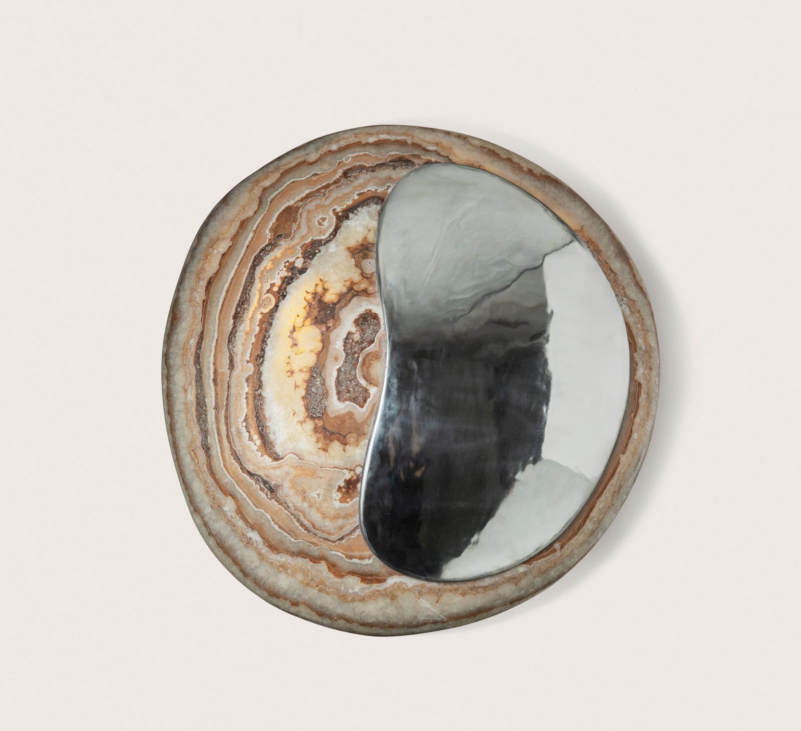 Omar Chakil, "Galatea Ankh" mirror, 2025