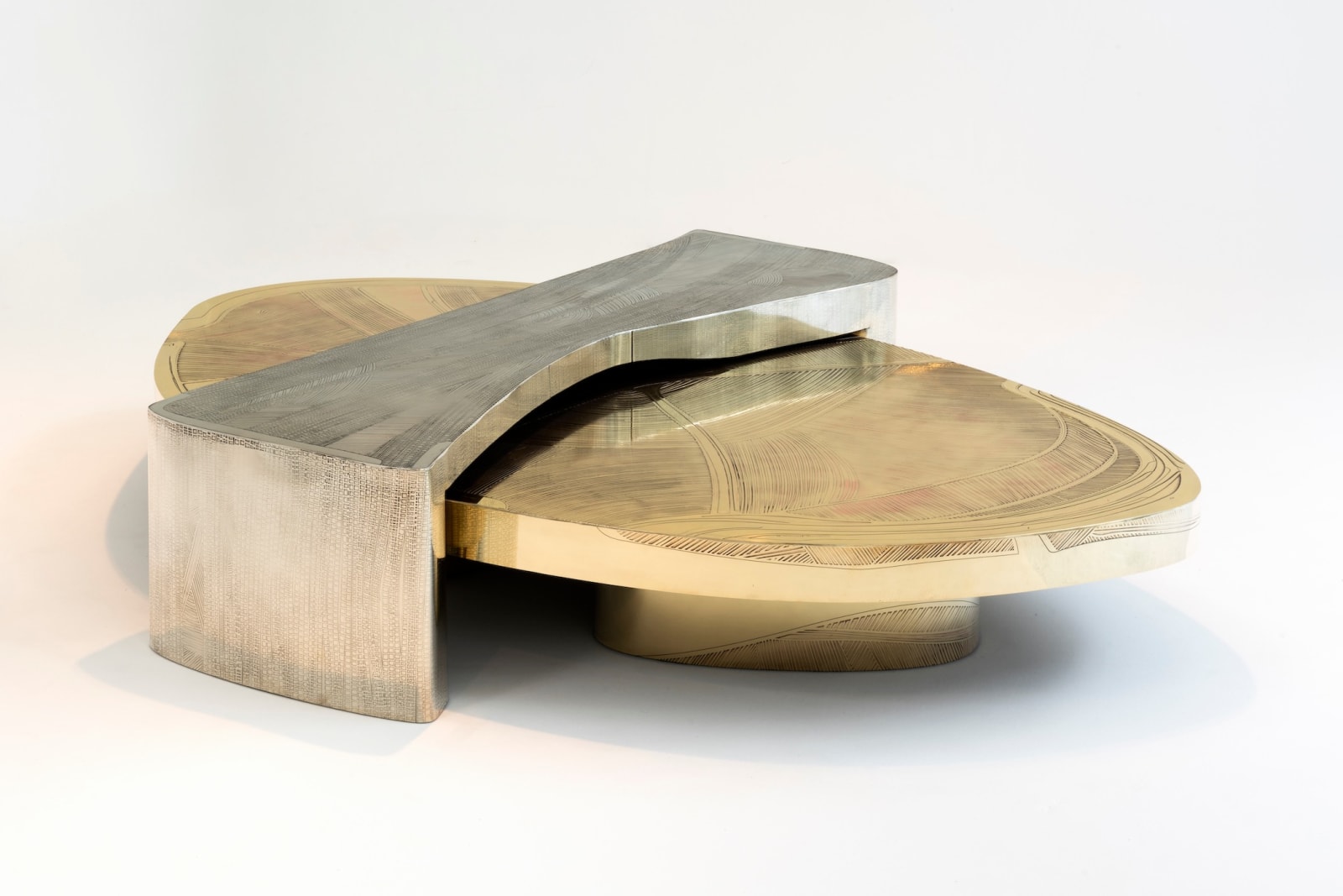 Emmanuel Jonckers, "Empreinte" coffee table