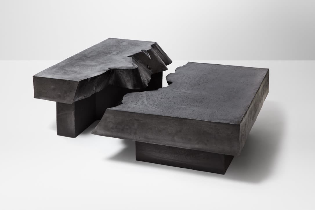 Pierre Sabatier, "San Andreas" coffee table, c. 1995