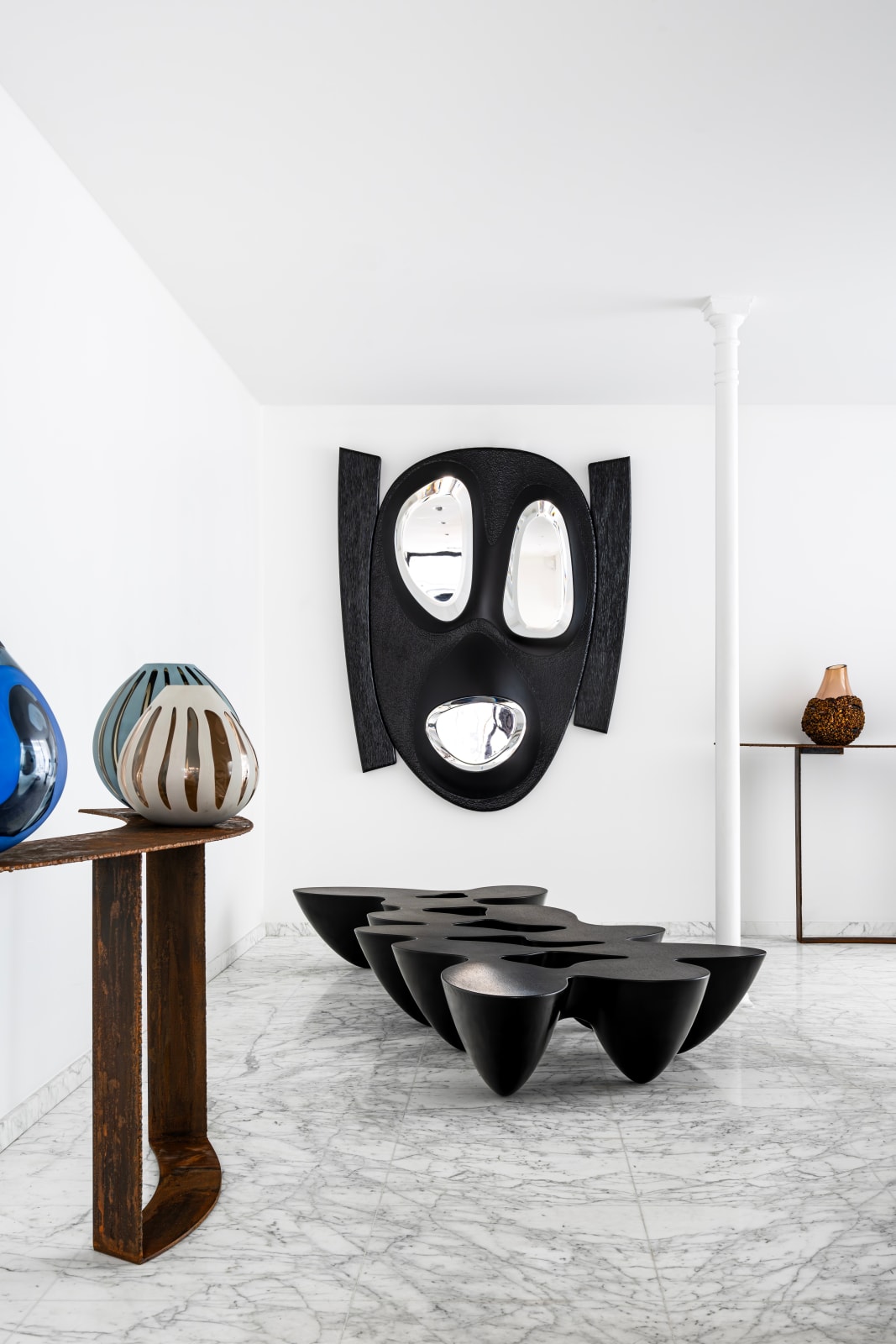 Emmanuel Babled, "Utu" mirror, 2023