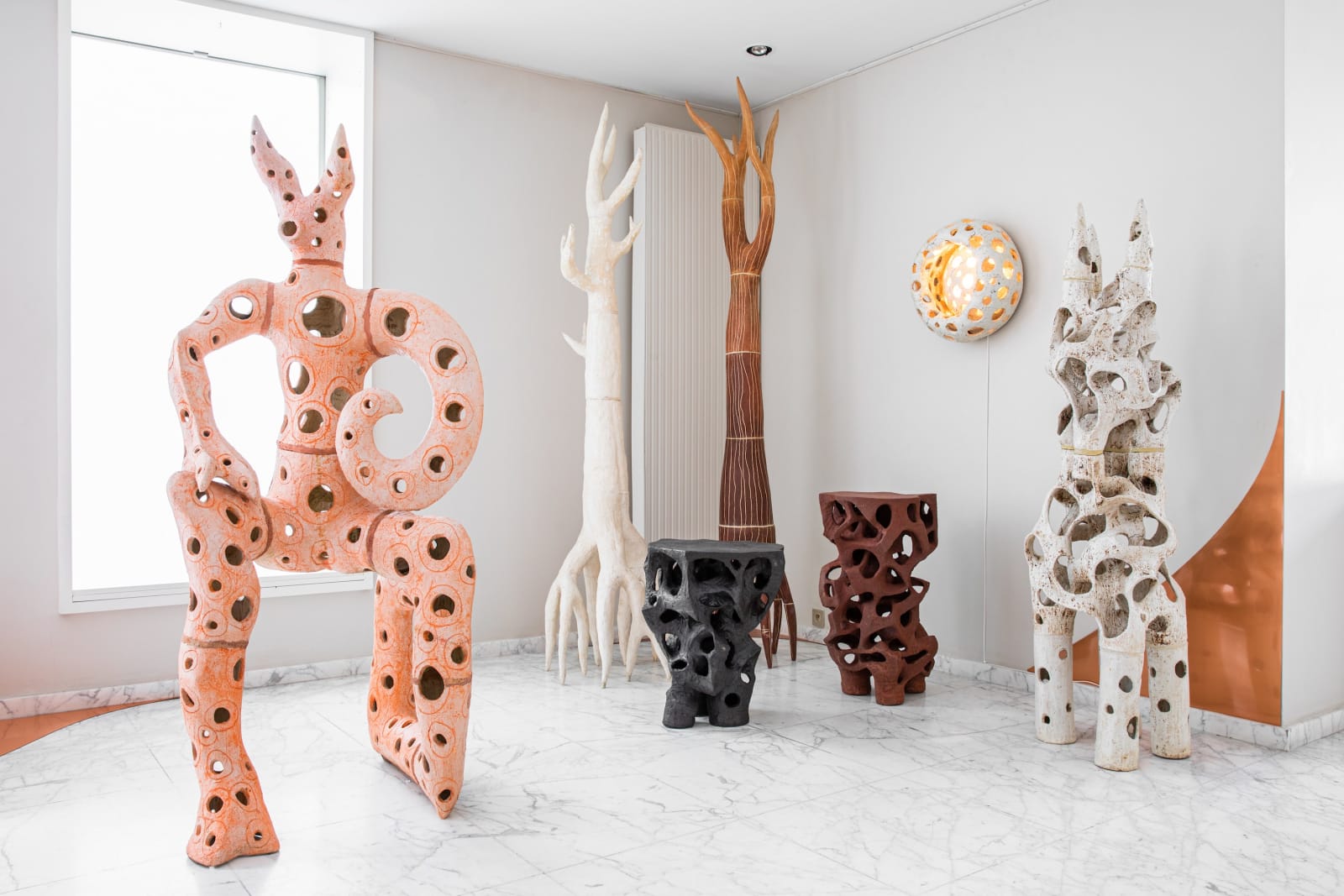 Agnès Debizet, "Château Blanc" sculpture, 2013