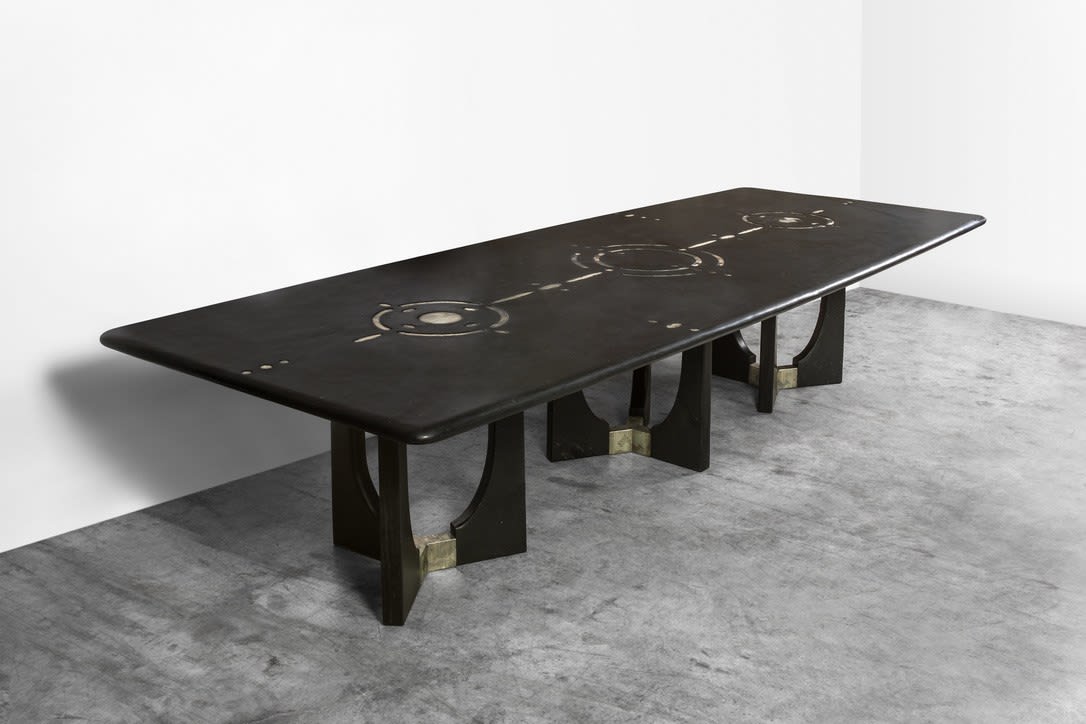 Emmanuel Jonckers, "Sidéral" dining table, Contemporary creation