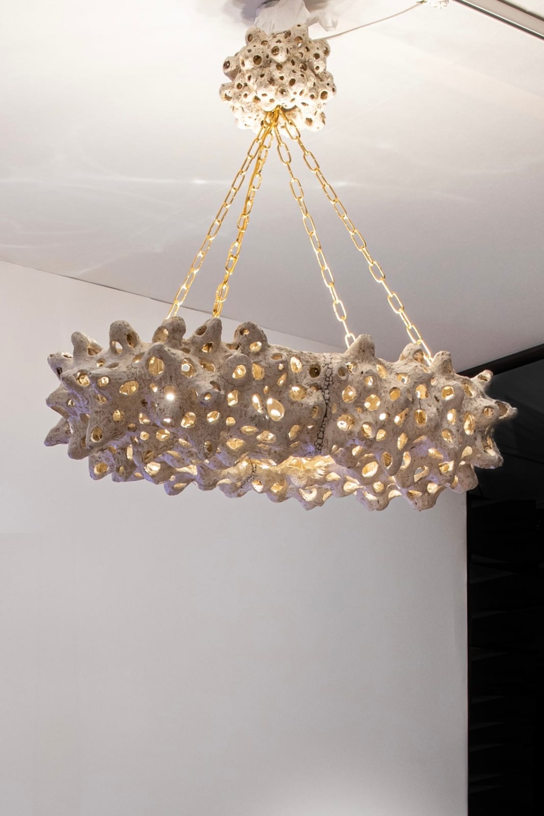 Agnès Debizet, "Hérisson" ceiling light, 2022