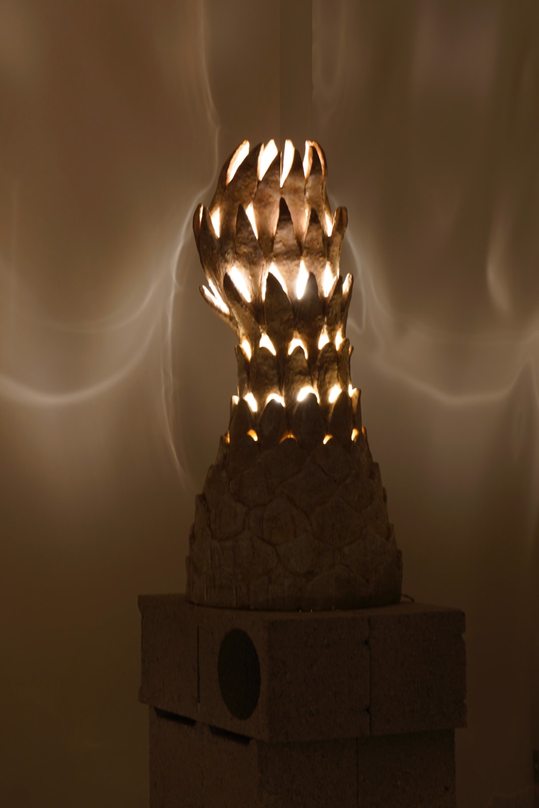 Agnès Debizet, "Cynarose" lamp, 2022
