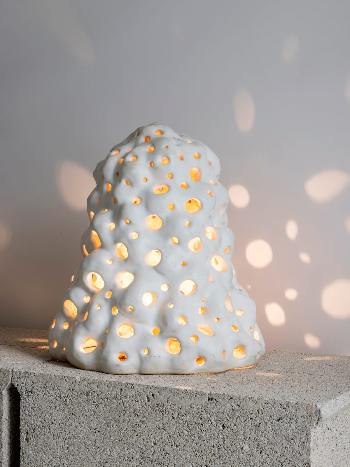 Agnès Debizet, "Grandes Morilles Glacées" lamps, 2021