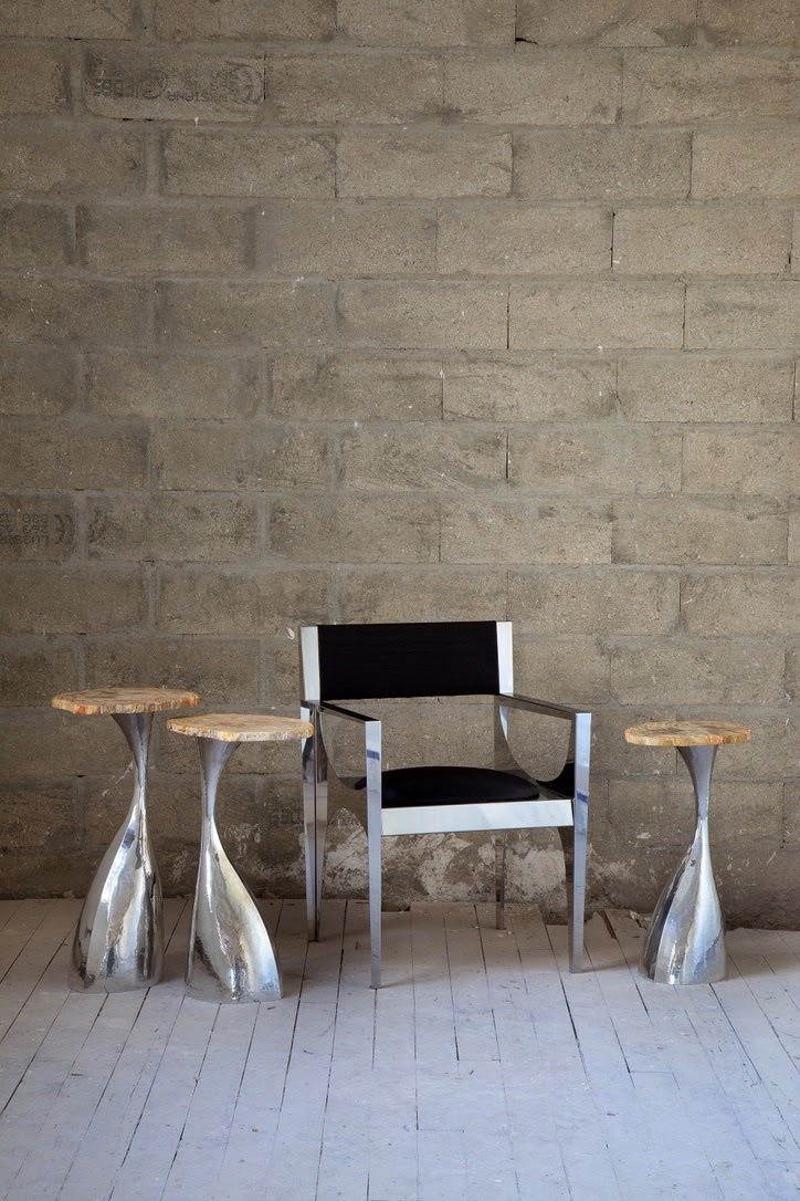 Philippe Hiquily, "Robert Hass" armchairs, c. 1967