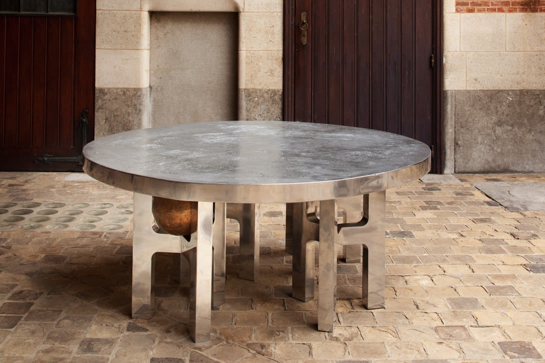 Ado Chale, "Lunaire" table, 2013