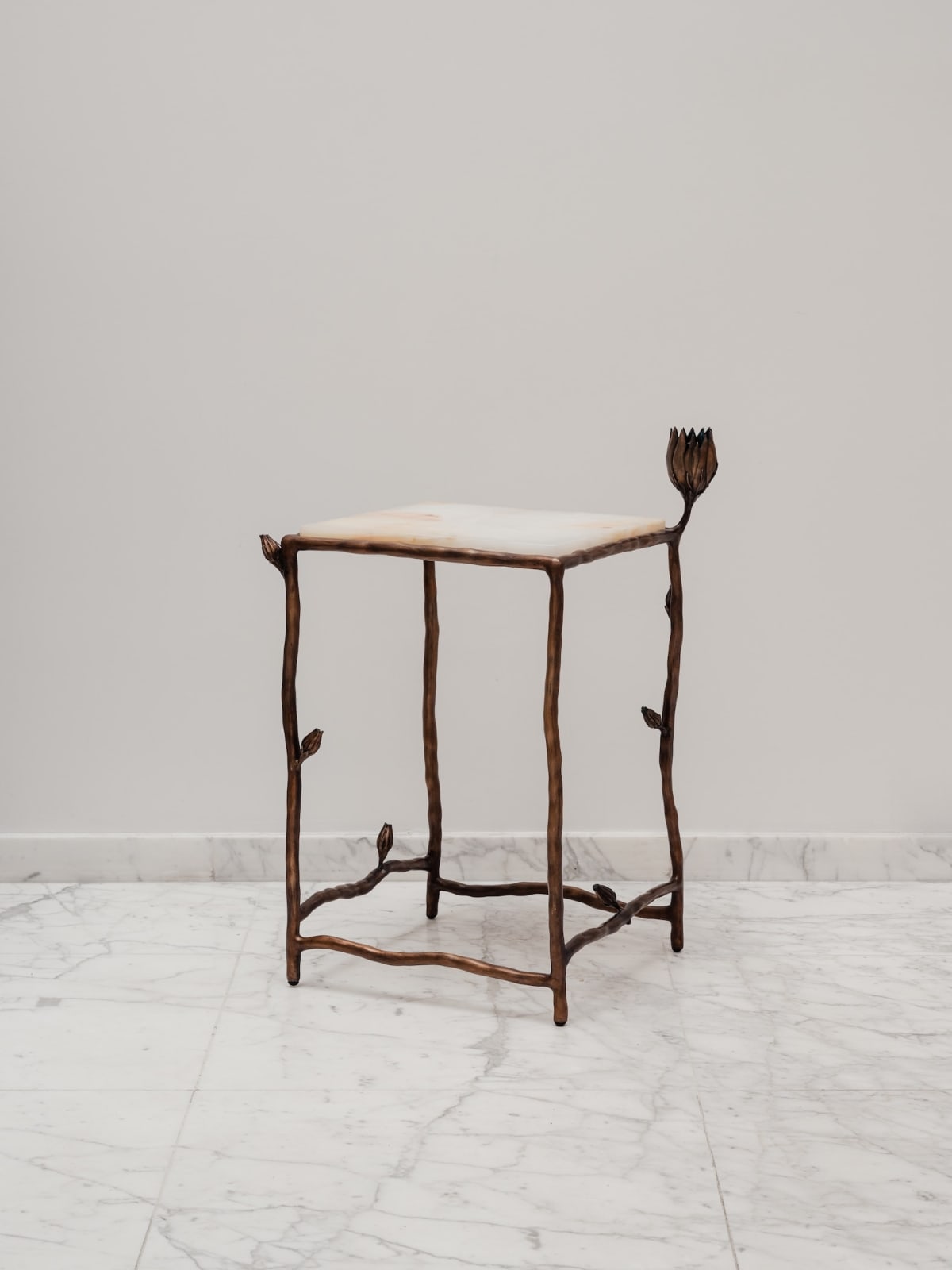 Irene Cattaneo, "Queen of the night" side table, 2025