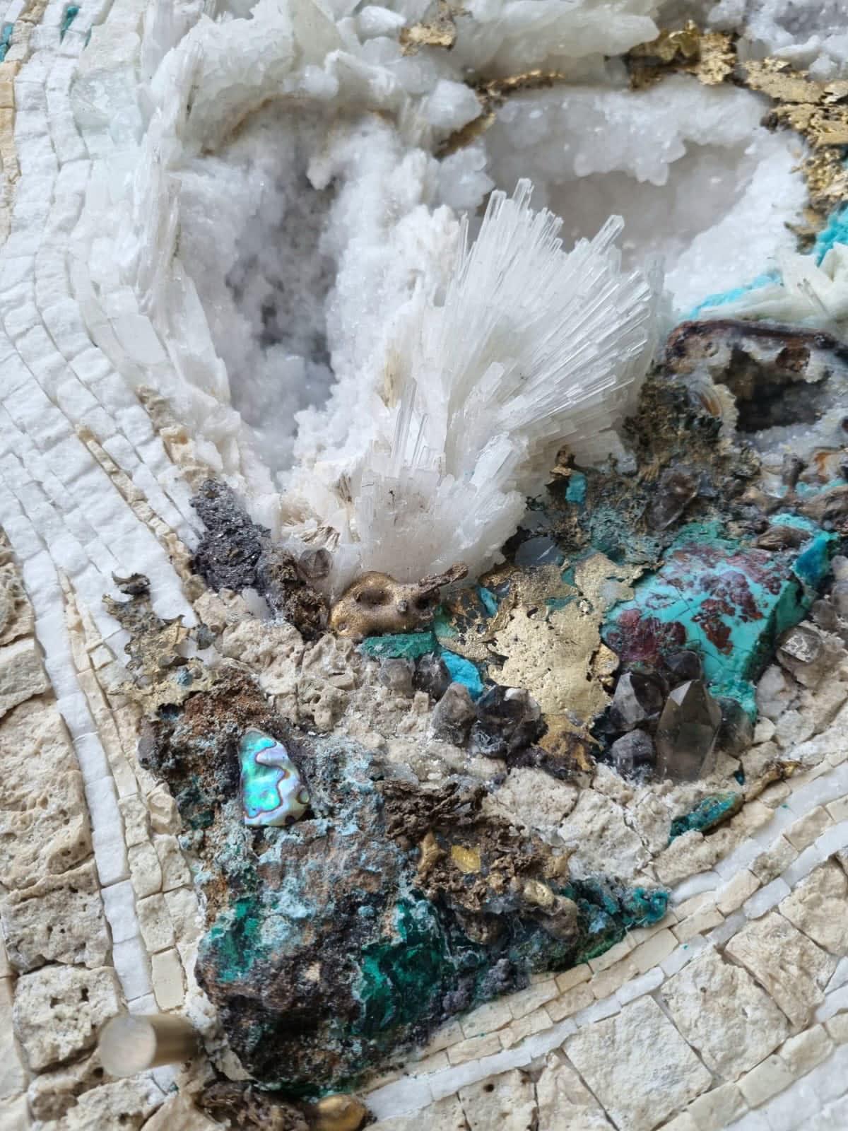 Béatrice Serre, "Geysers" side tables, 2025