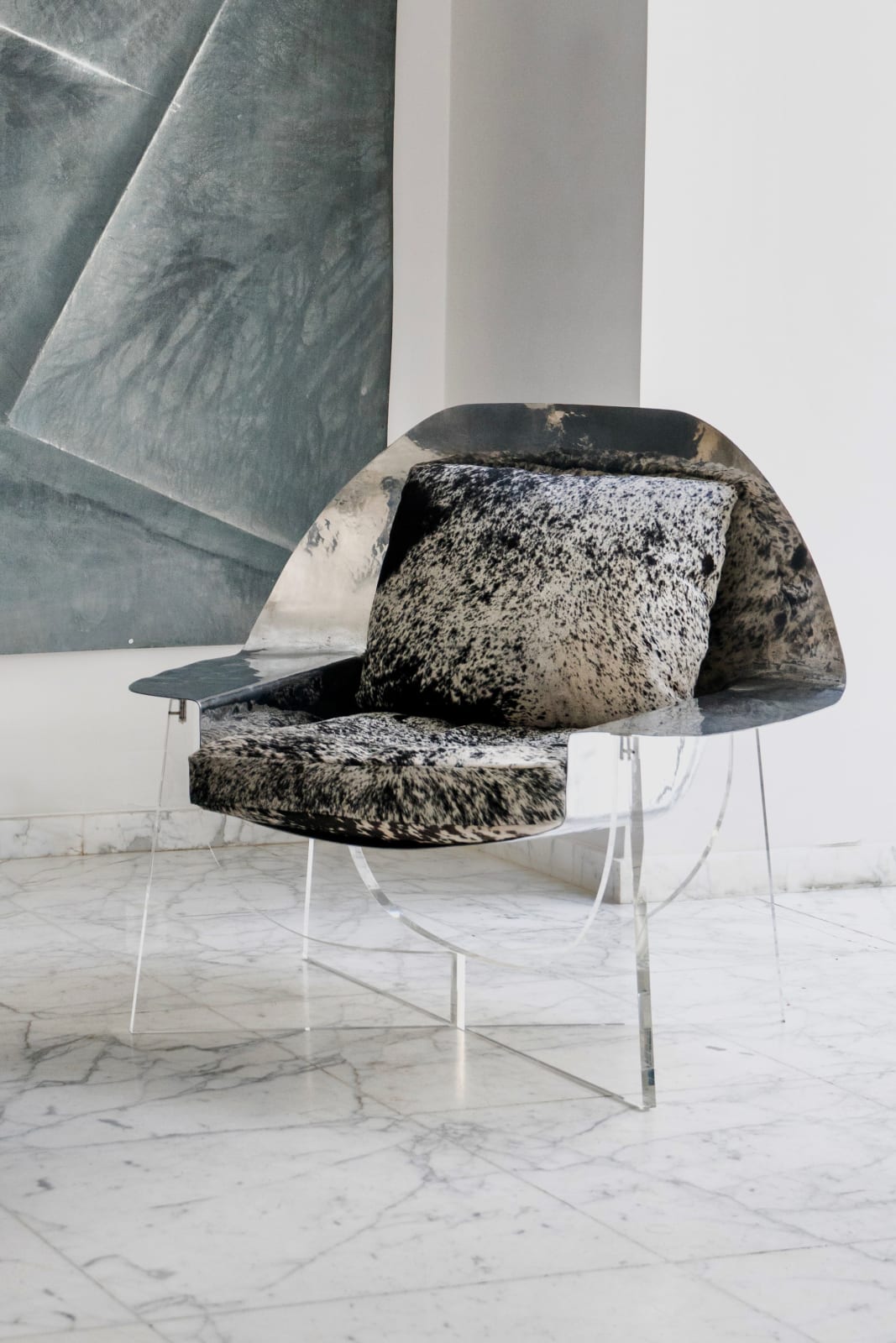 Philippe Hiquily, Coque armchair, 1975