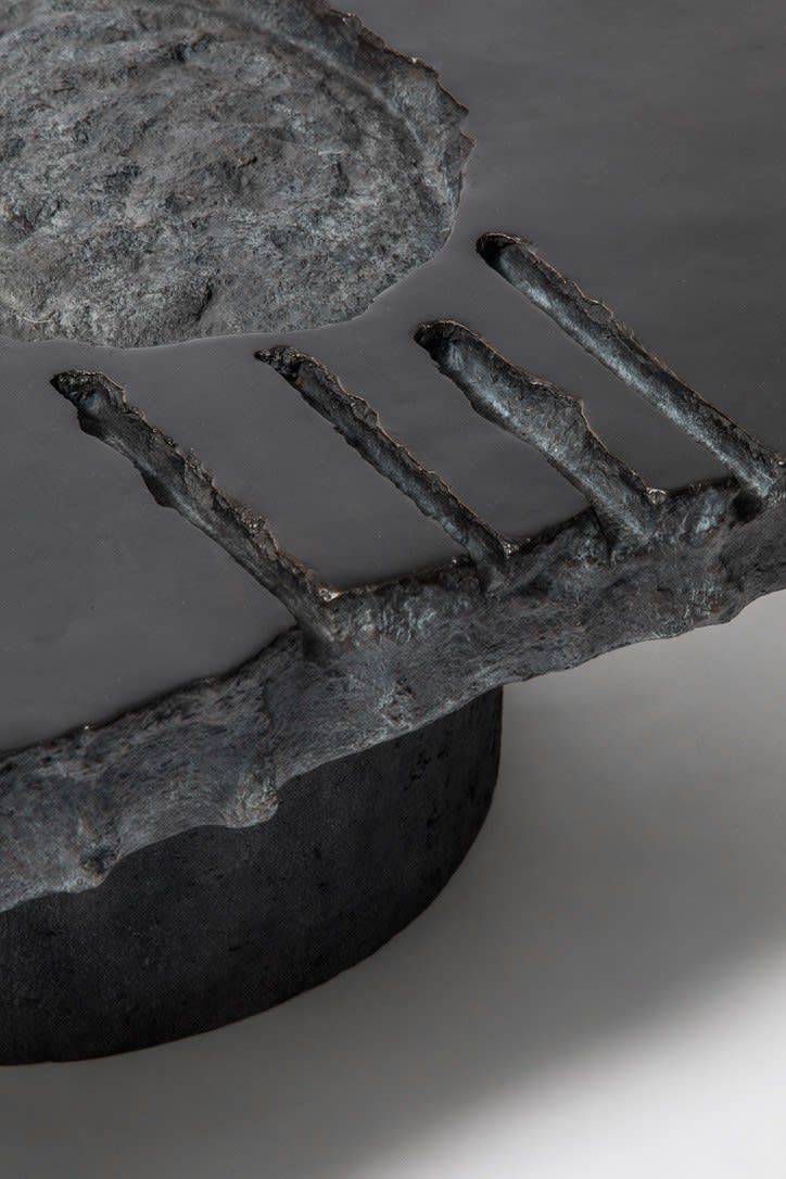 Pierre Sabatier, "Œil" coffee table, 1968