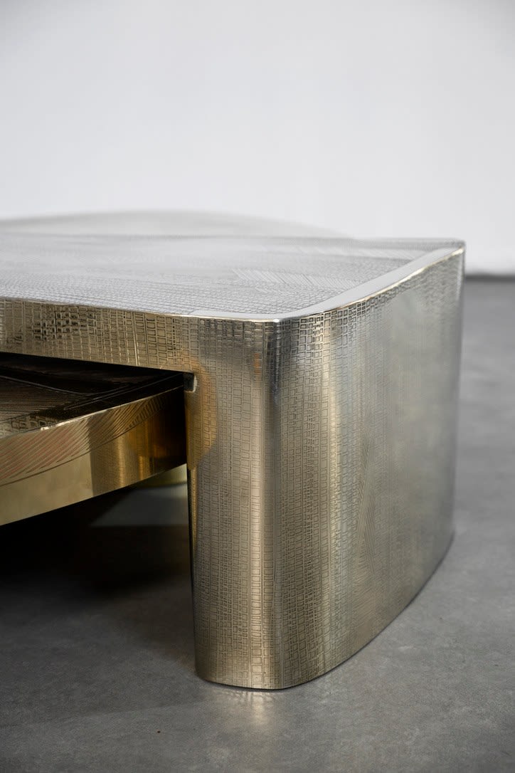 Emmanuel Jonckers, "Empreinte" coffee table