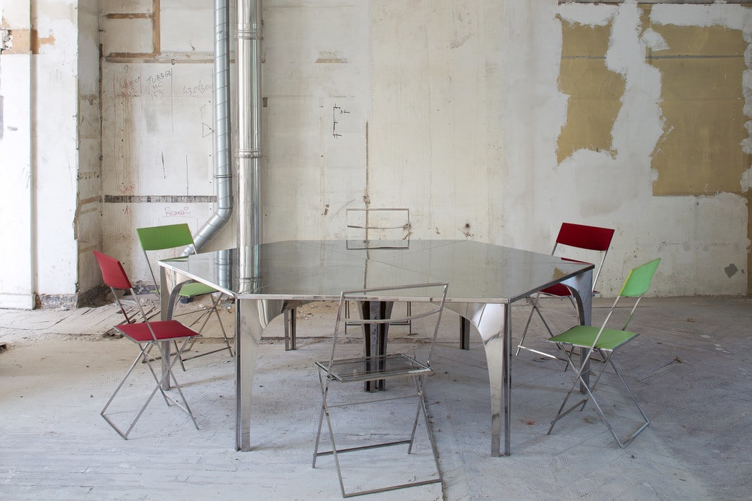 Philippe Hiquily, Robert Hass folding chairs, c. 1967