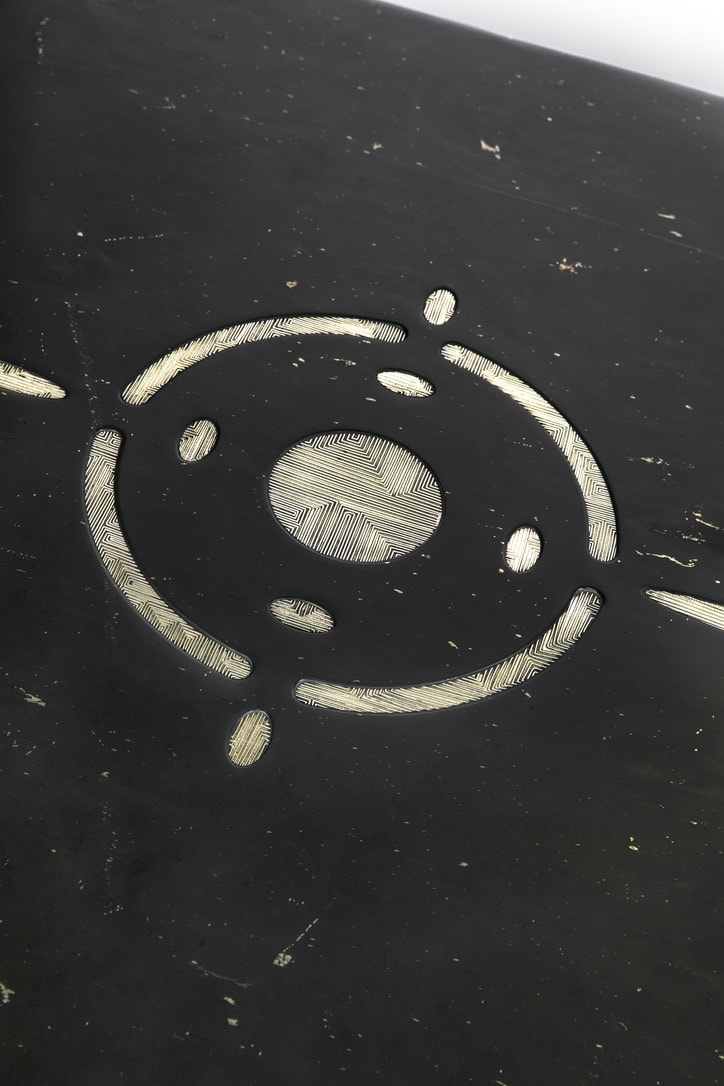 Emmanuel Jonckers, "Sidéral" dining table, Contemporary creation