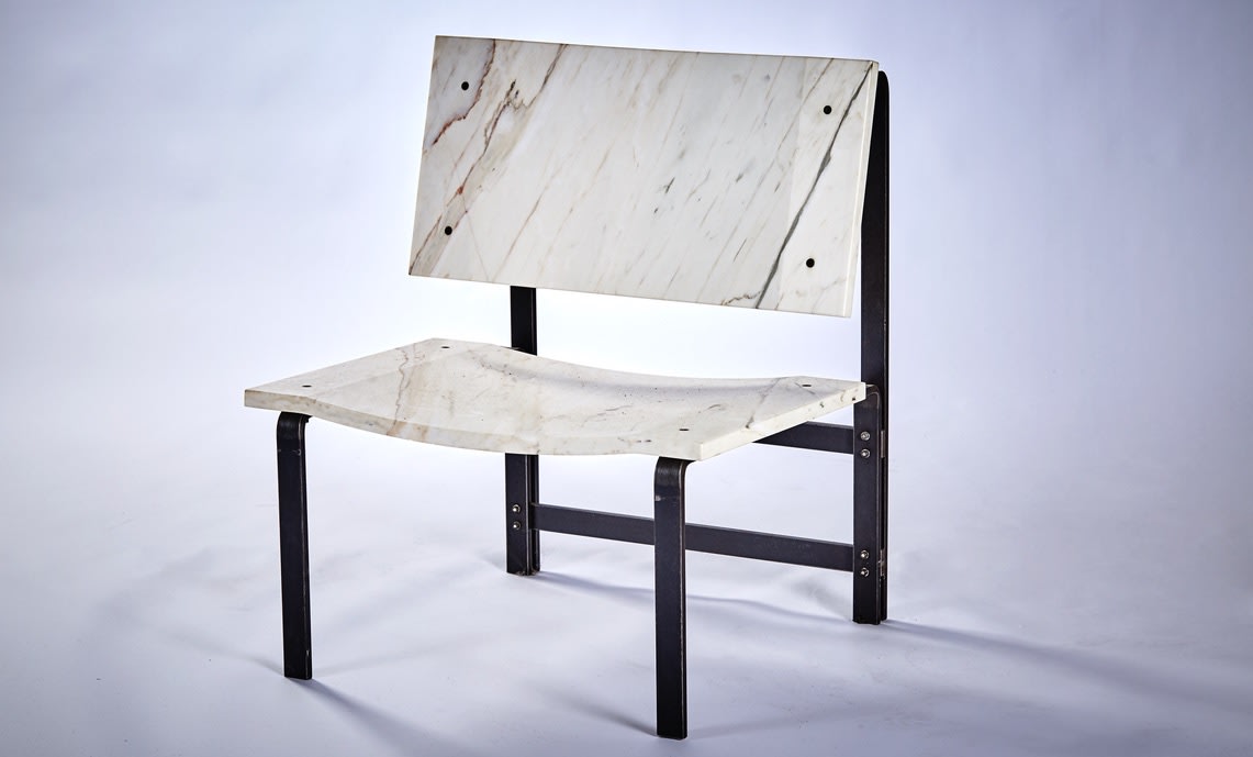 Gerard Kuijpers, White chair, Contemporary Creation