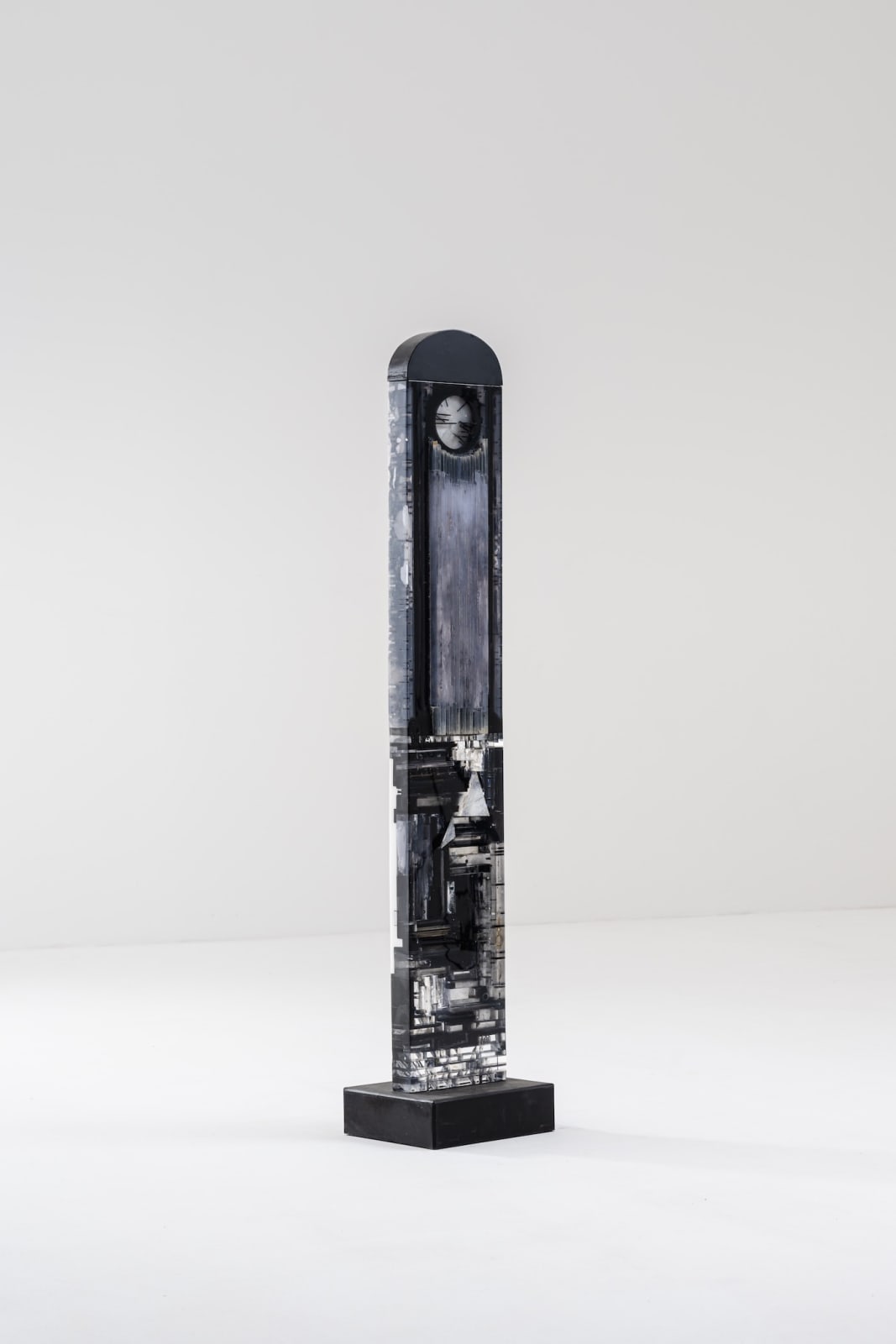 Monique Rozanes, "Noir à la Lune Blanche", 2024