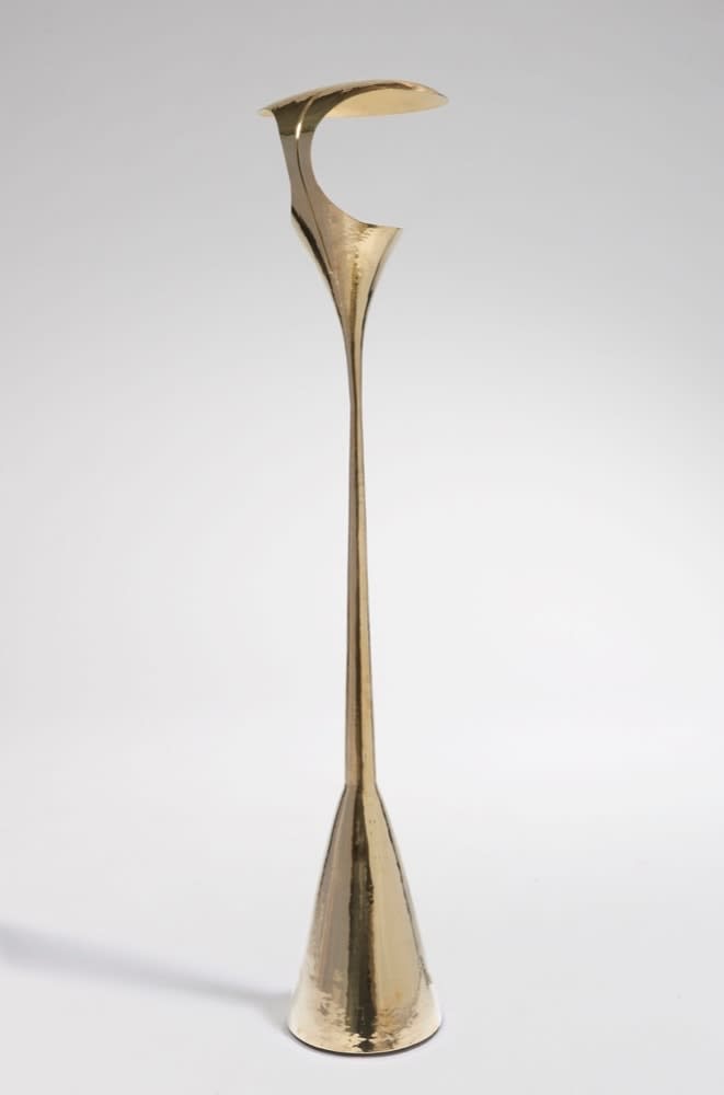 Philippe Hiquily, "Nénuphar" standing lamp, 1985