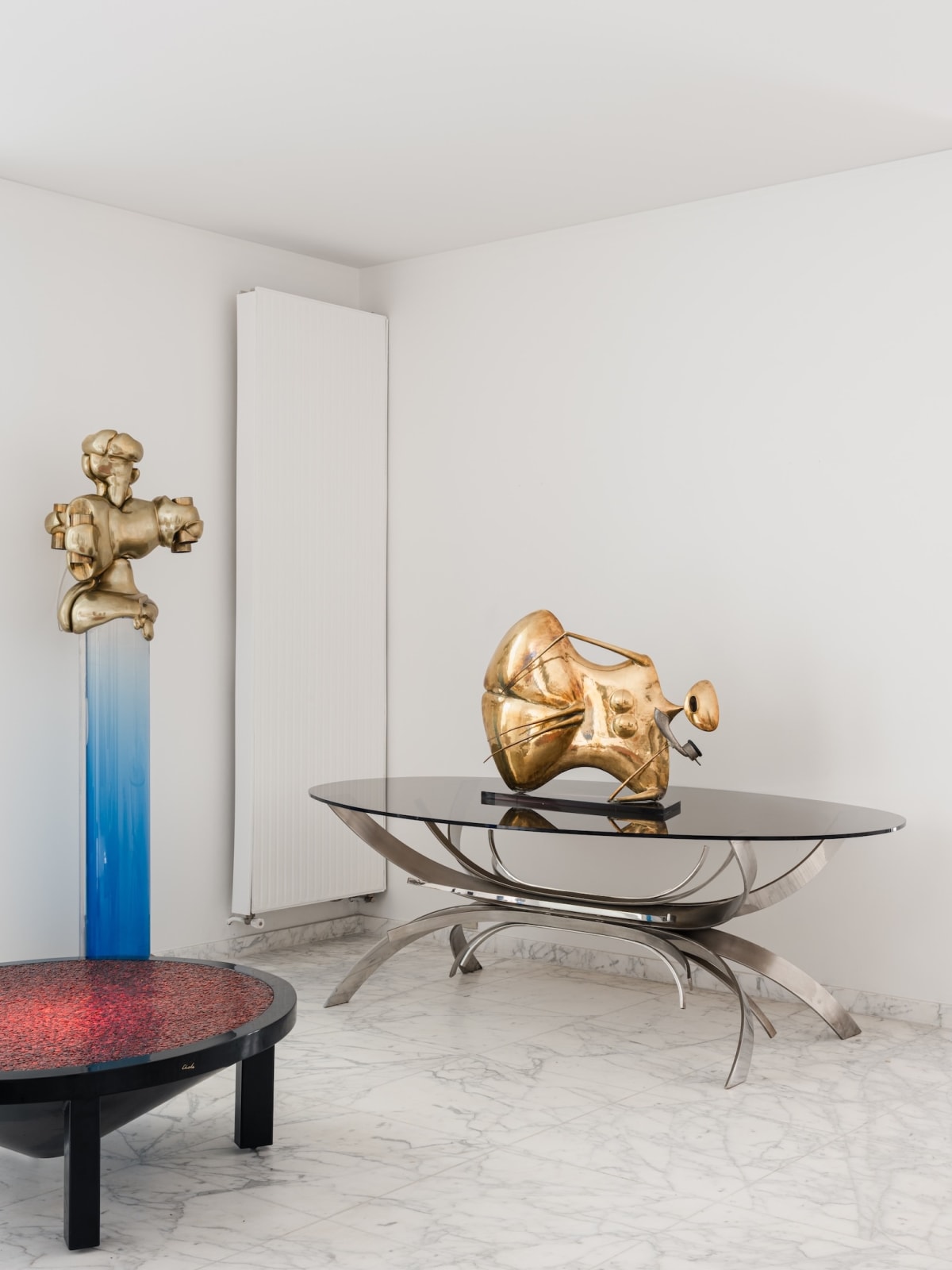 Maria Pergay, "Gerbe" table, c. 1970