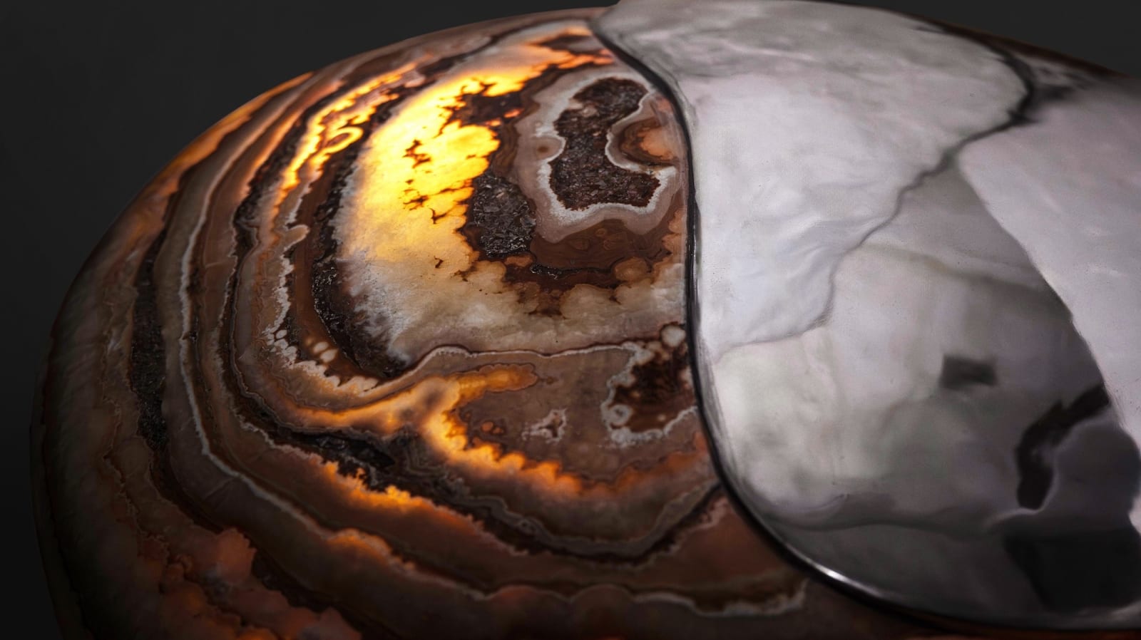 Omar Chakil, "Galatea Ankh" mirror, 2025