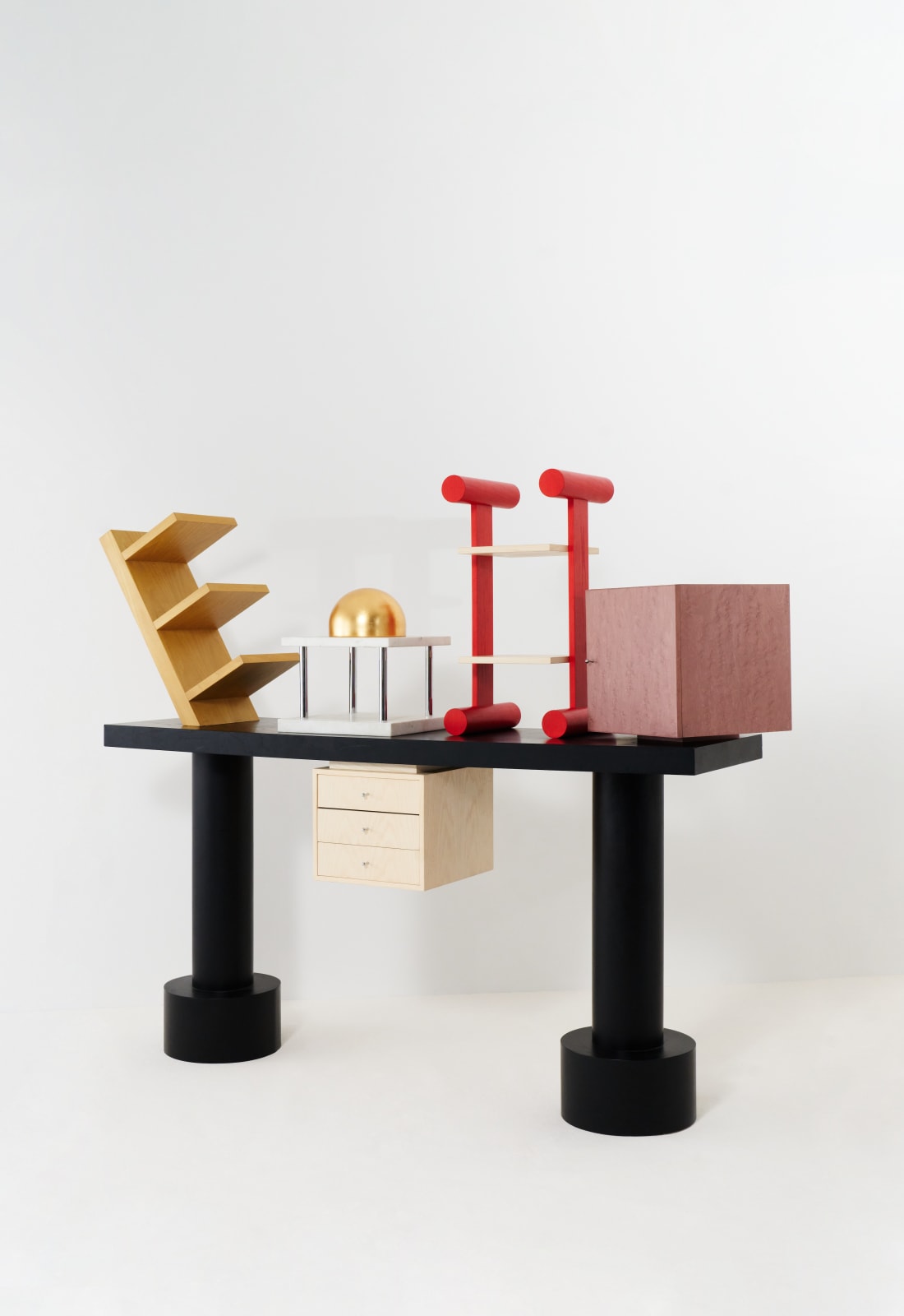 Ettore Sottsass, "Acropoli" console, 1988