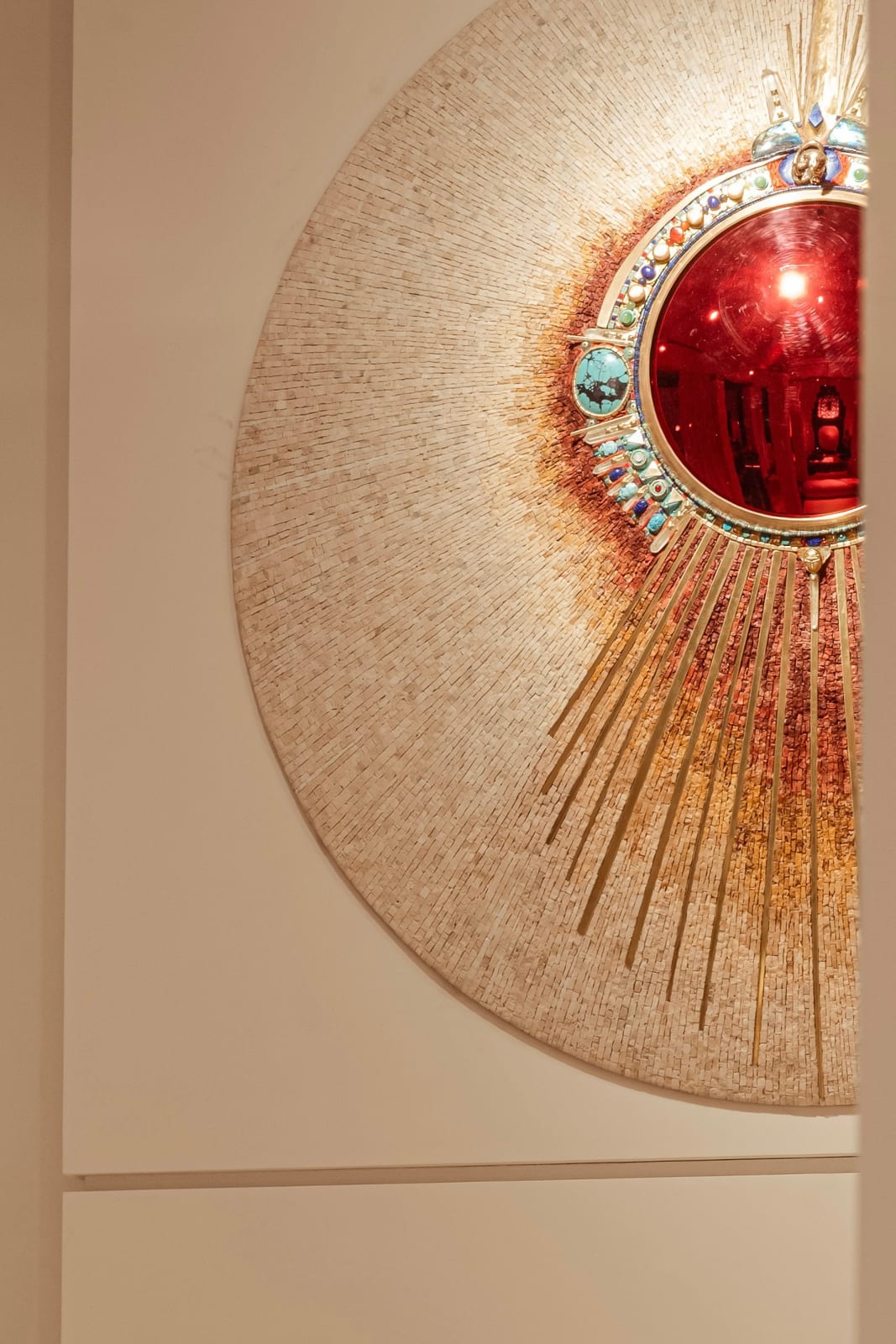 Béatrice Serre, "Râ" mirror, 2025