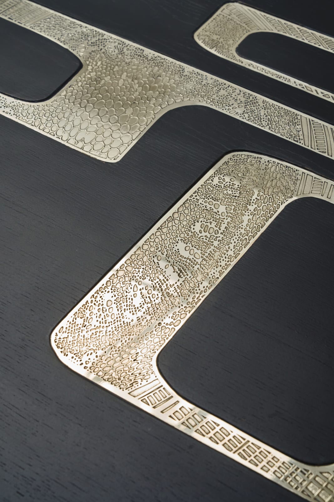 Emmanuel Jonckers, "Tribal Black Board" dining table, 2022