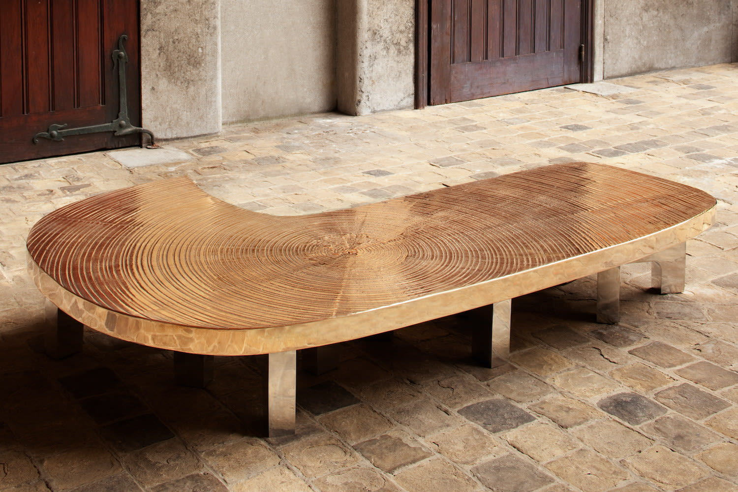 Ado Chale, "Solune" coffee table, Contemporary edition